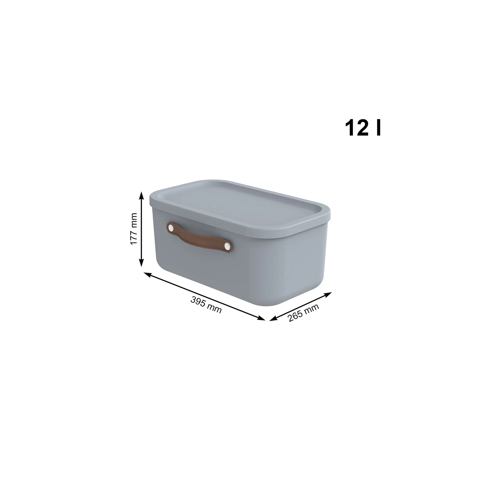 2er Set Aufbewahrungsboxen 12 l und 20 l MALOJA - Image 17