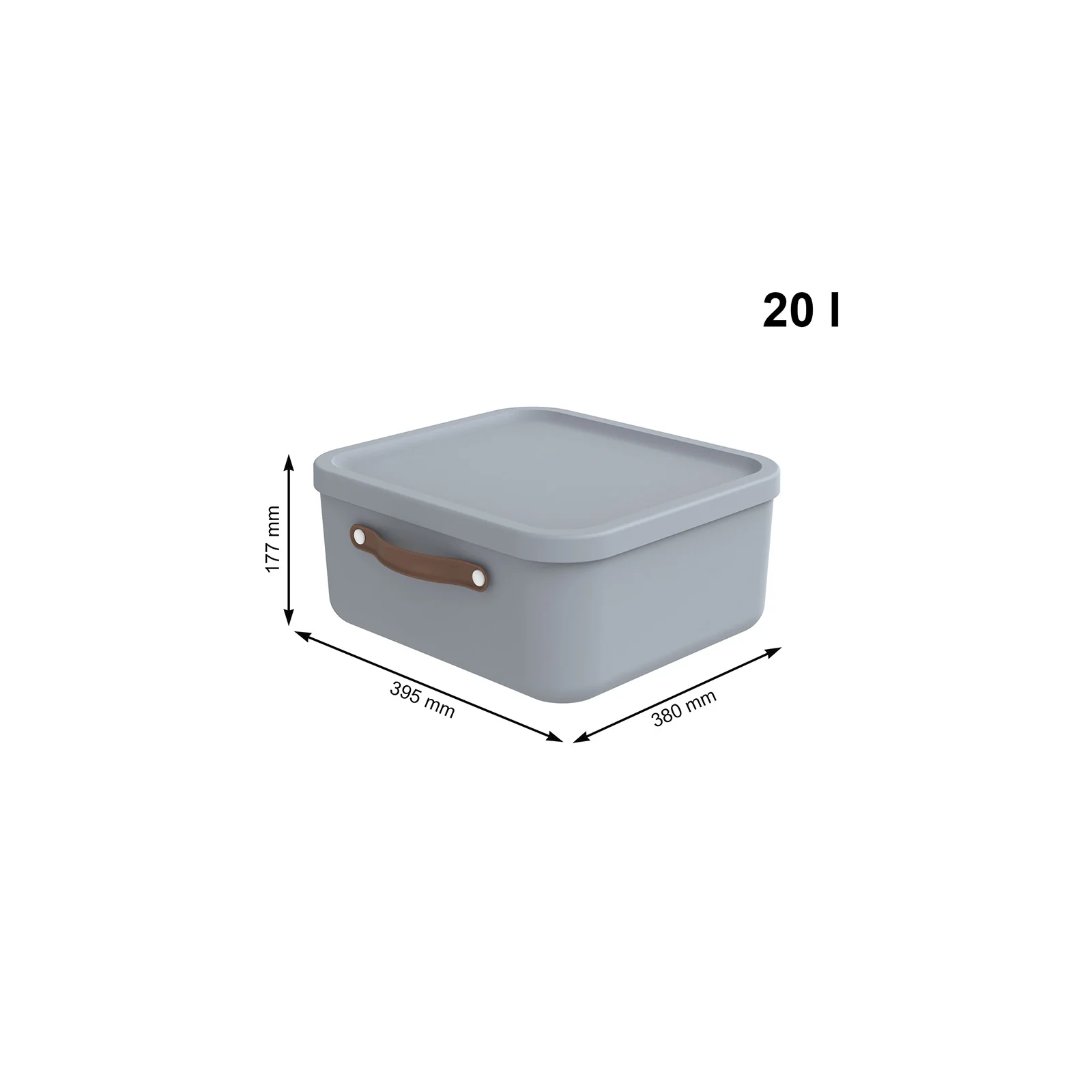 2er Set Aufbewahrungsboxen 12 l und 20 l MALOJA - Image 23