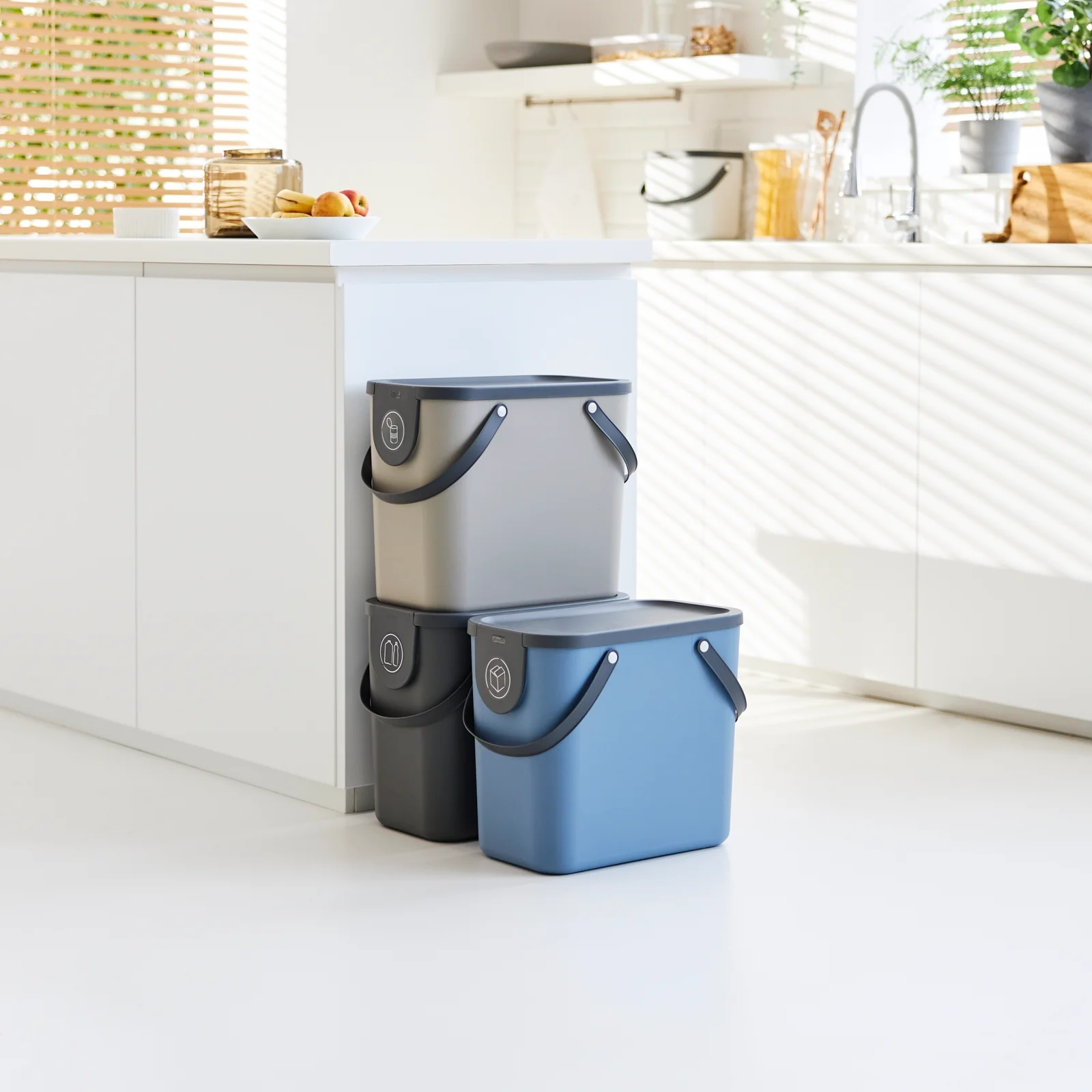 2er Set Recycling Müllsystem ALBULA - Image 3