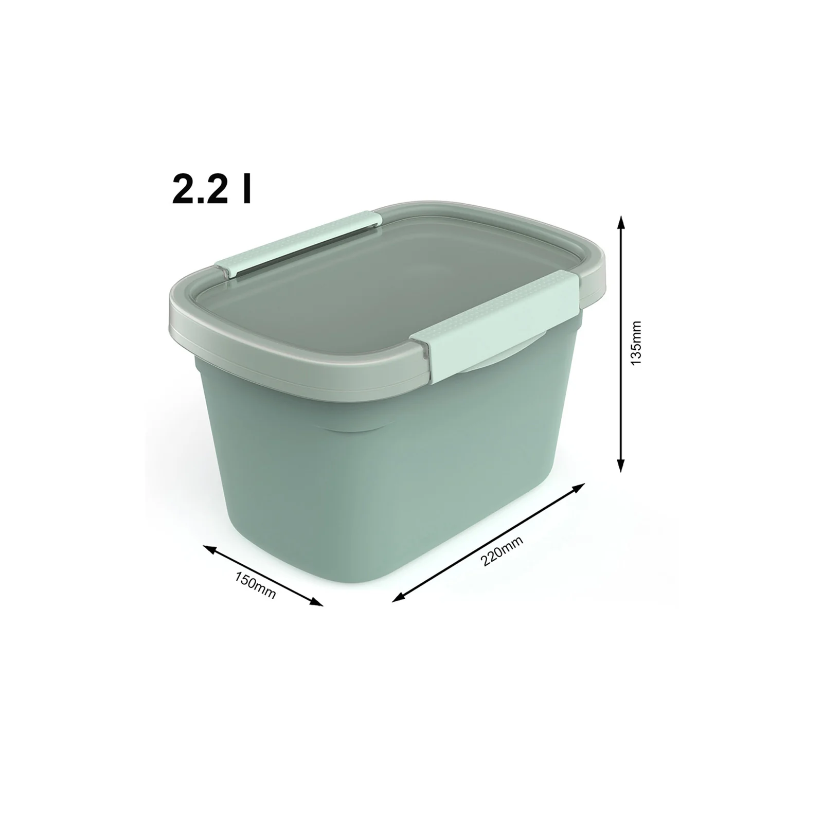 3er Set Clic Kühlschrankdose ECO - Image 11