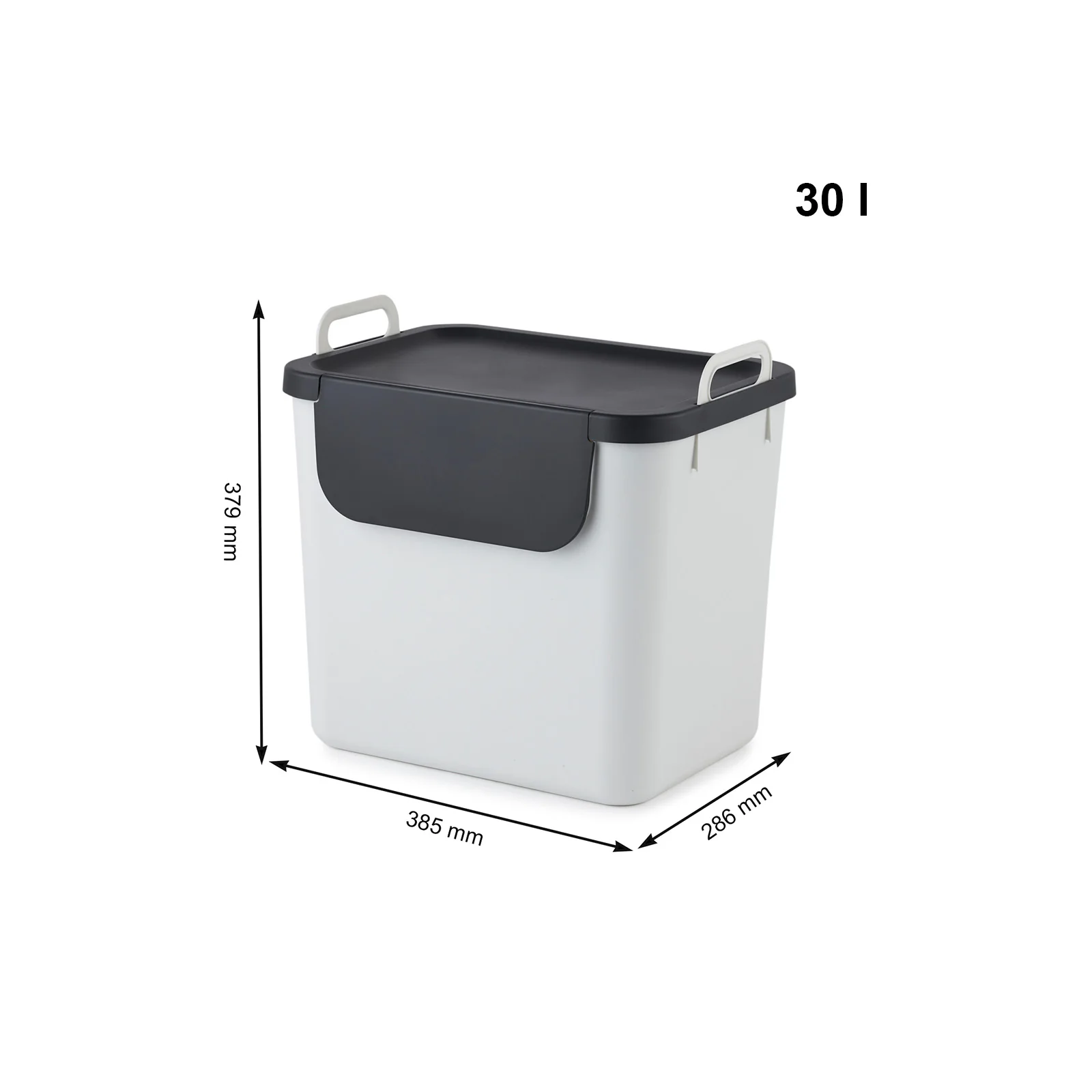3er Set Recycling Müllsystem 30 L JIVE - Image 20