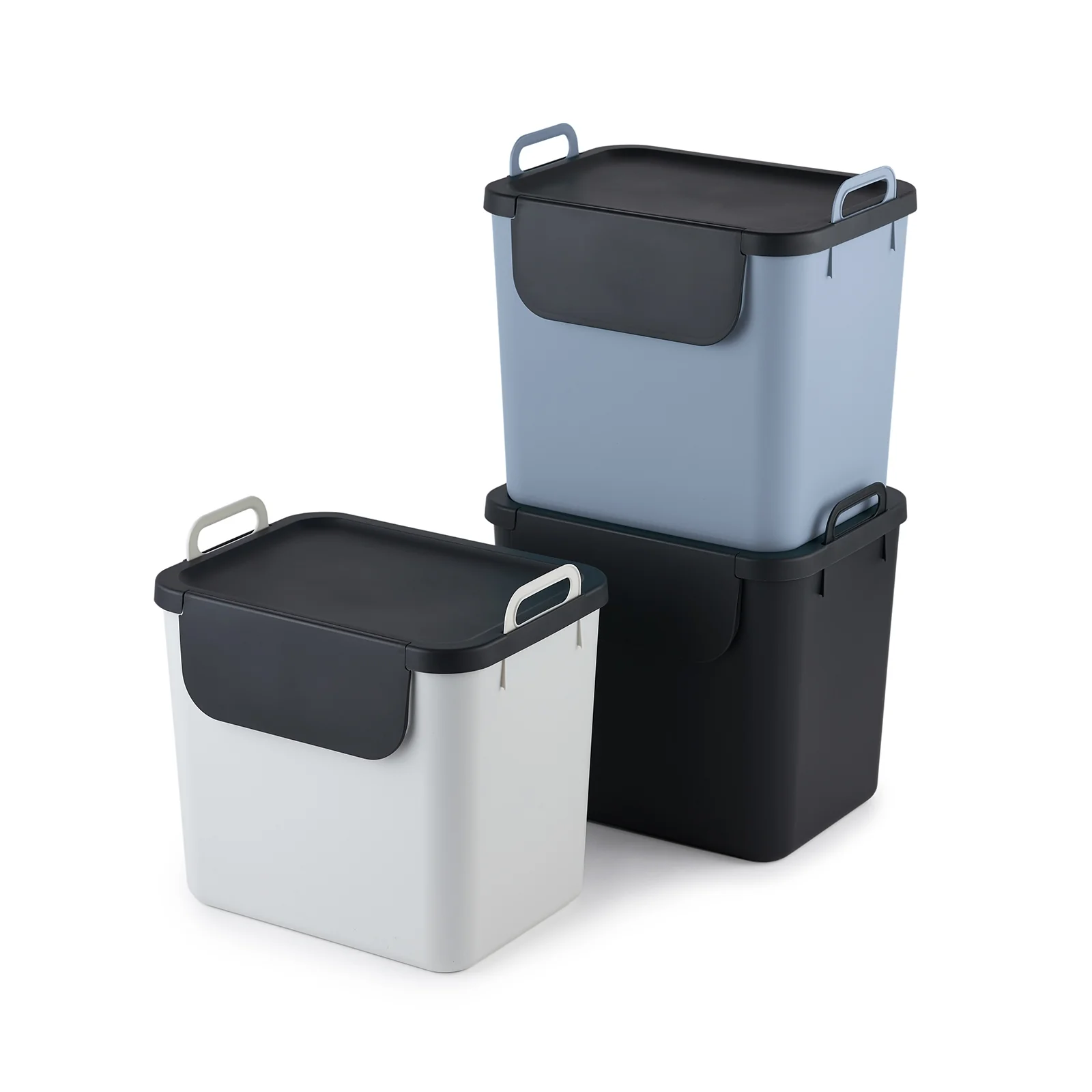 3er Set Recycling Müllsystem 30 L JIVE - Image 4