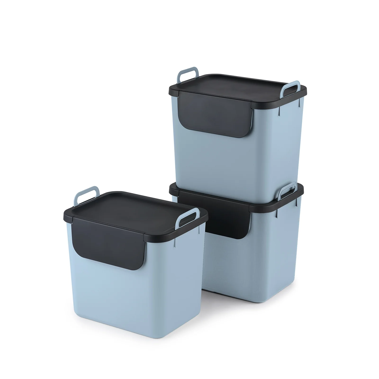 3er Set Recycling Müllsystem 30 L JIVE - Image 51