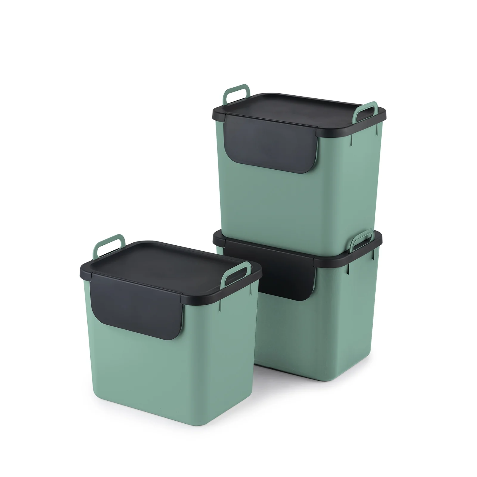 3er Set Recycling Müllsystem 30 L JIVE - Image 6