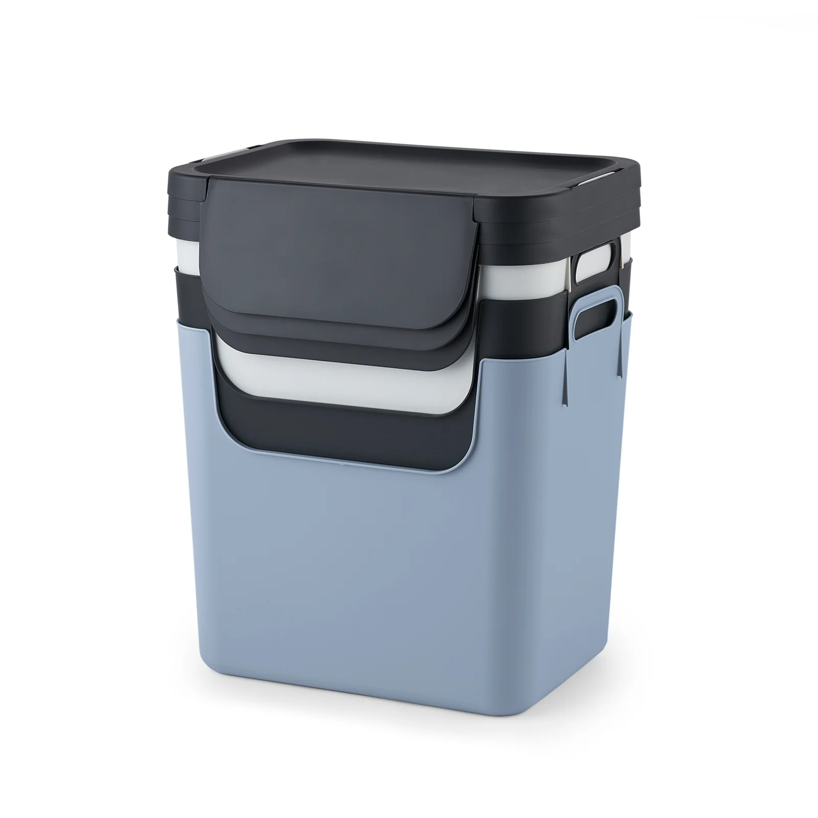 3er Set Recycling Müllsystem 30 L JIVE - Image 80