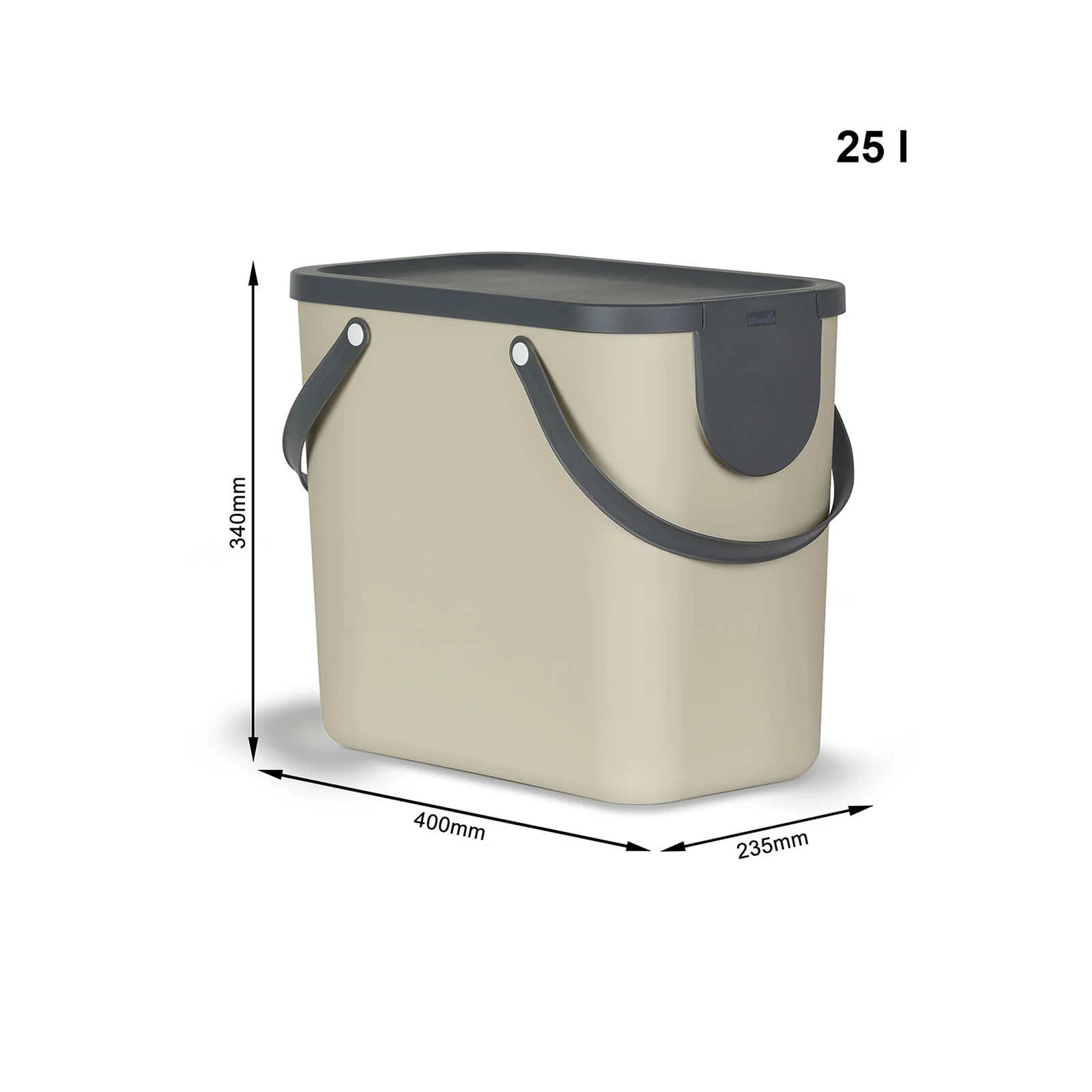 3er Set Recycling Müllsystem ALBULA - Image 3