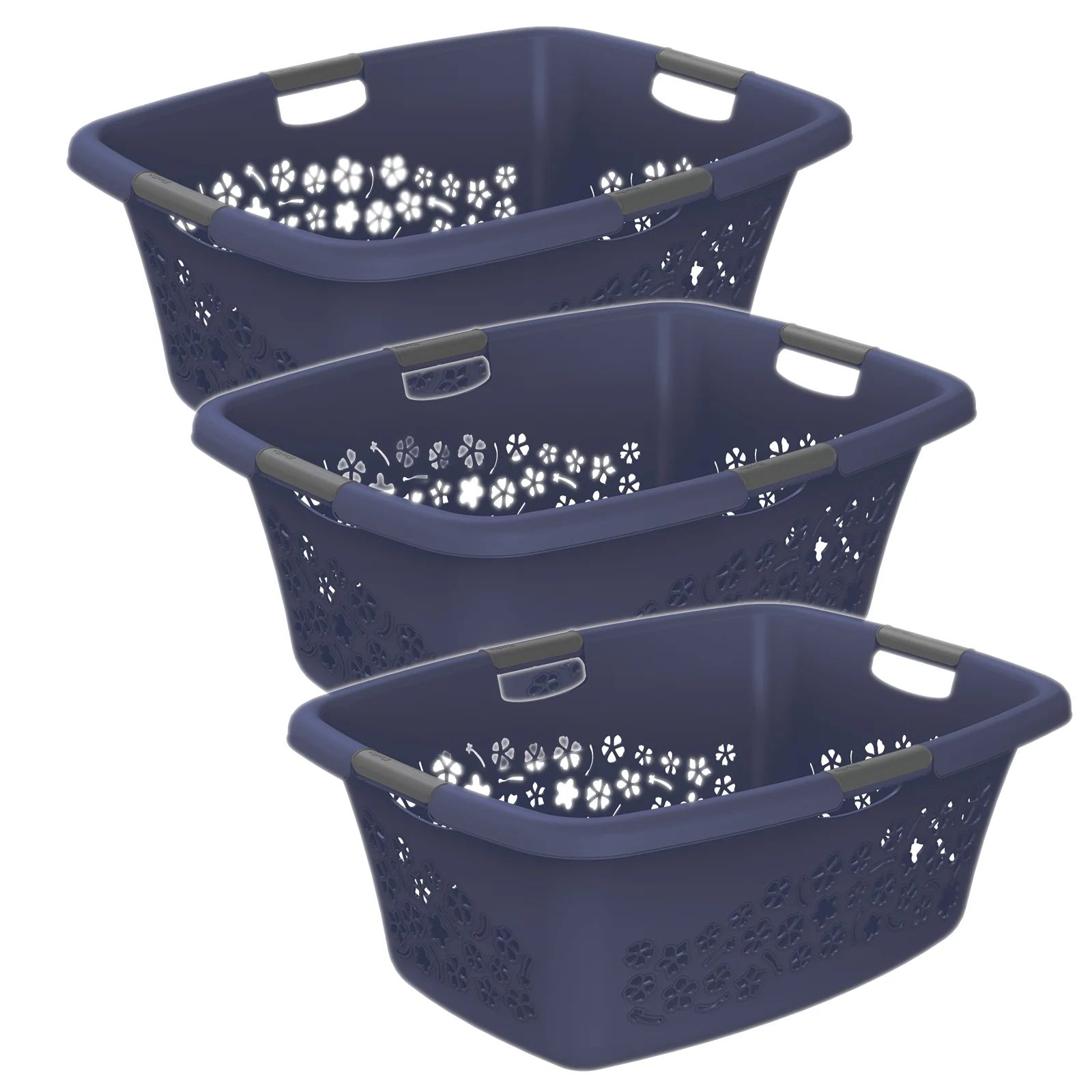 3er Set Wäschekorb 50 l FLOWERS - Image 6
