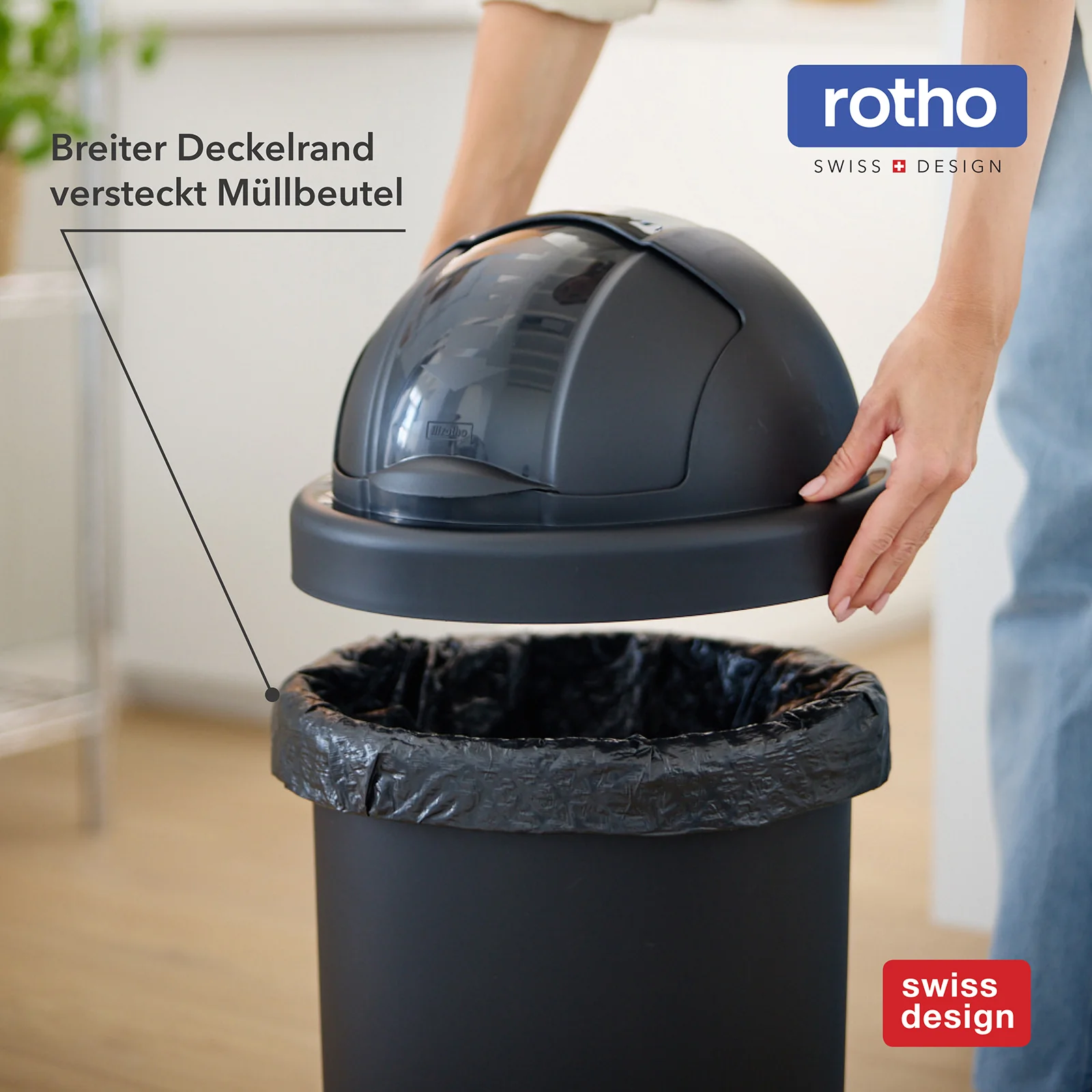 Abfalleimer 10 l ROLL BOB - Image 12