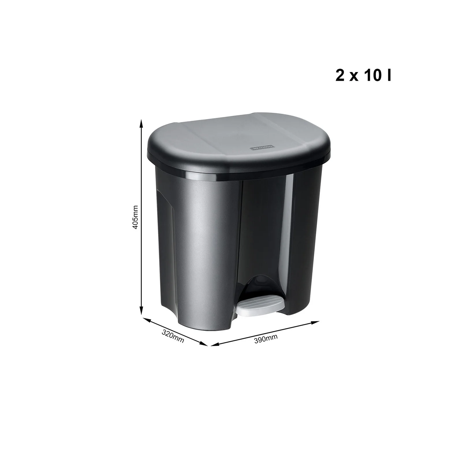 Abfalleimer 2 x 10 l DUO - Image 8