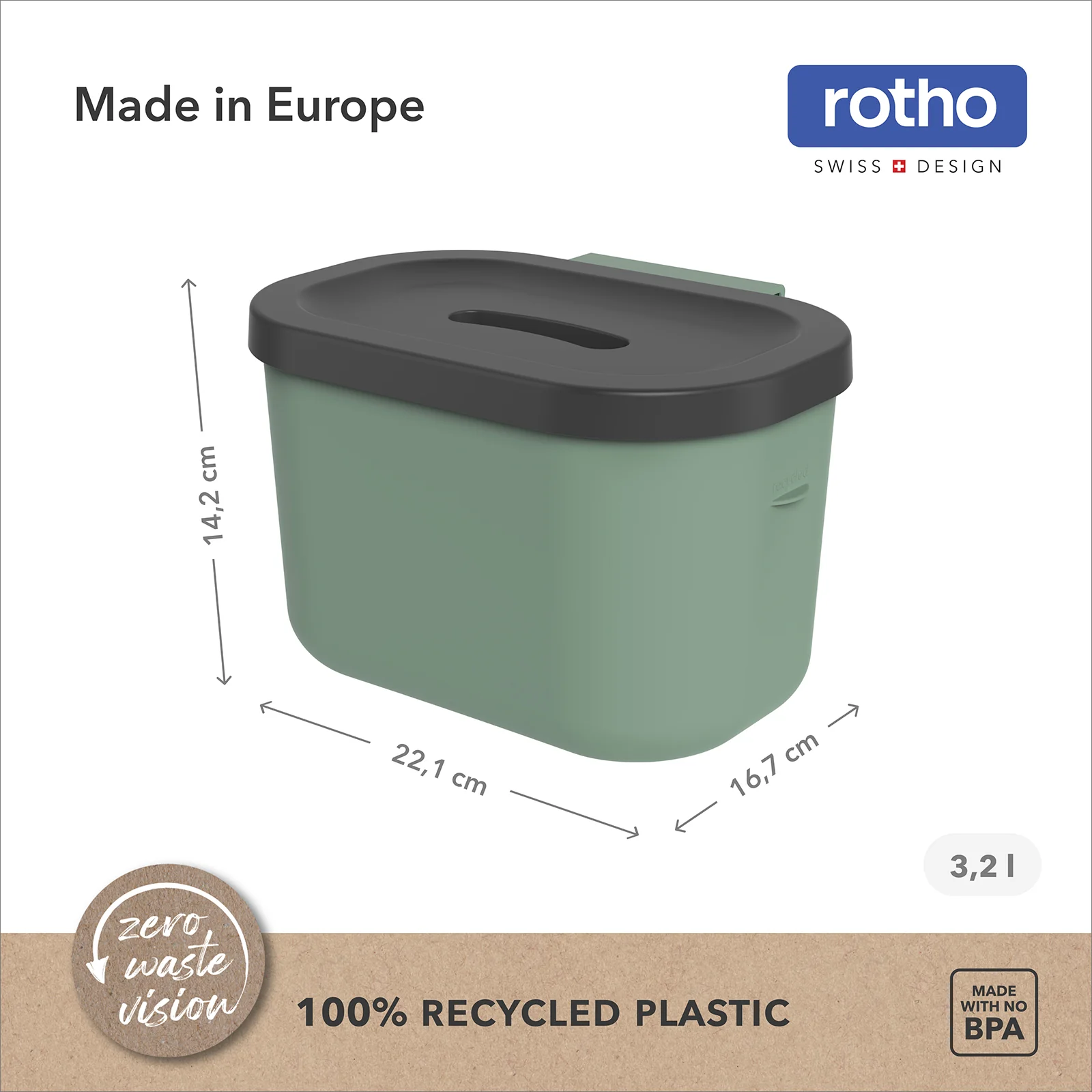 Biobehälter 3.2 l SALSA - Image 11