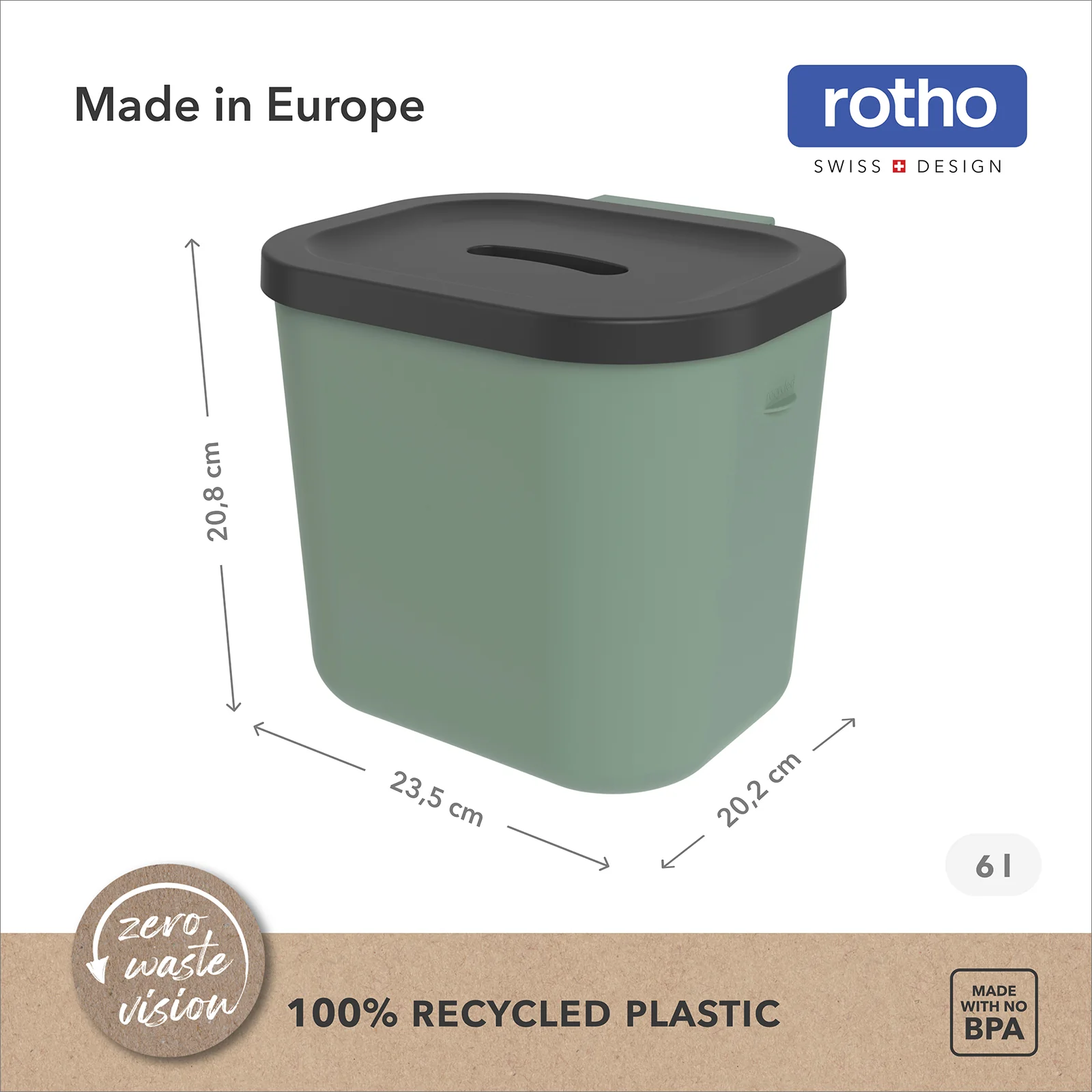 Biobehälter 6 l SALSA - Image 14
