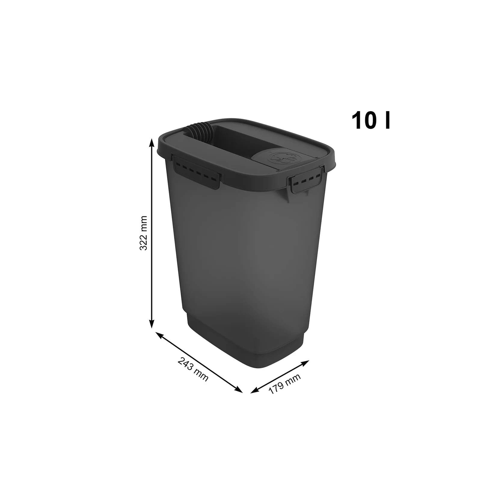 Tierfutterbehälter 10 l CODY - Image 15