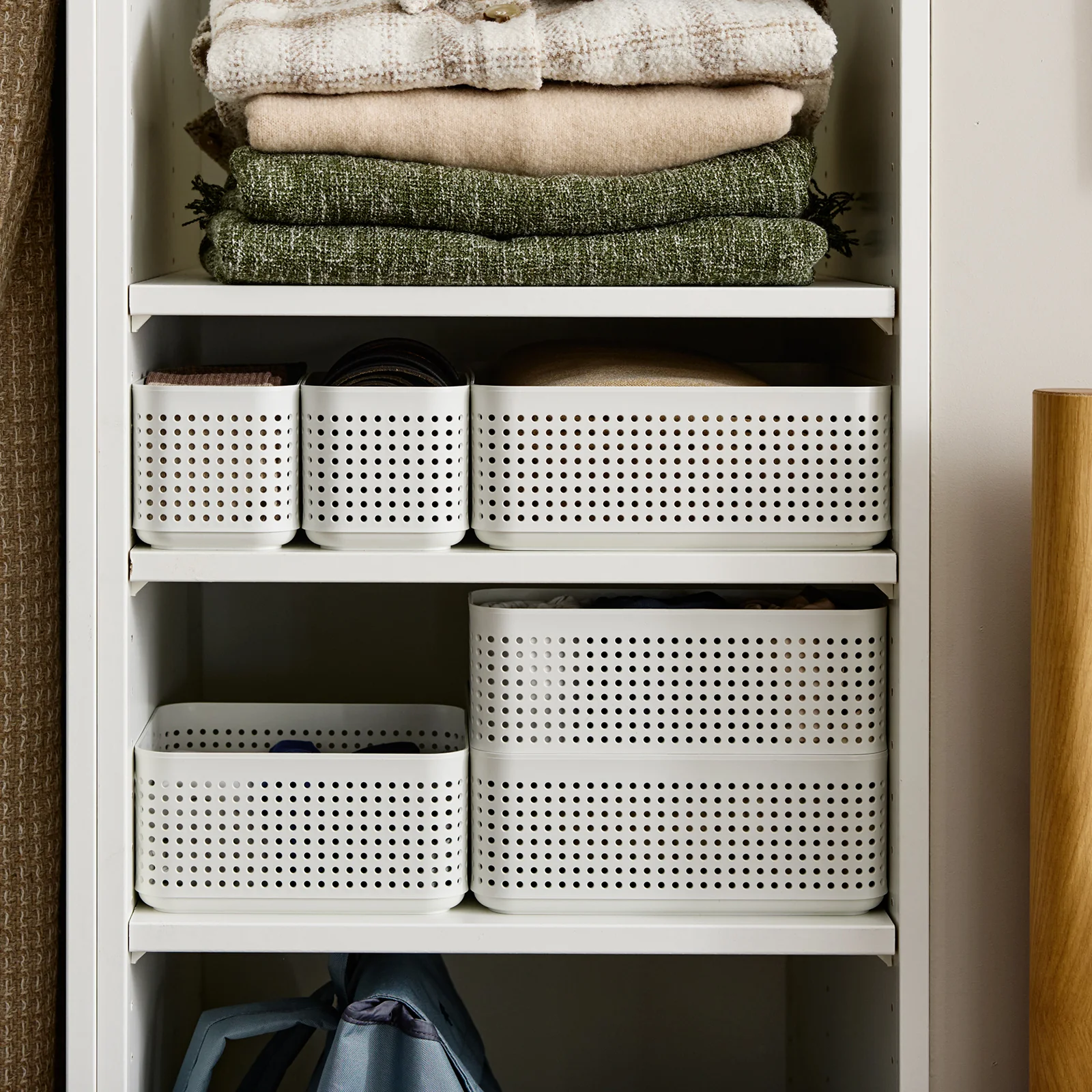 Kleiderschrank Organizer Korb M | WOP - Image 6