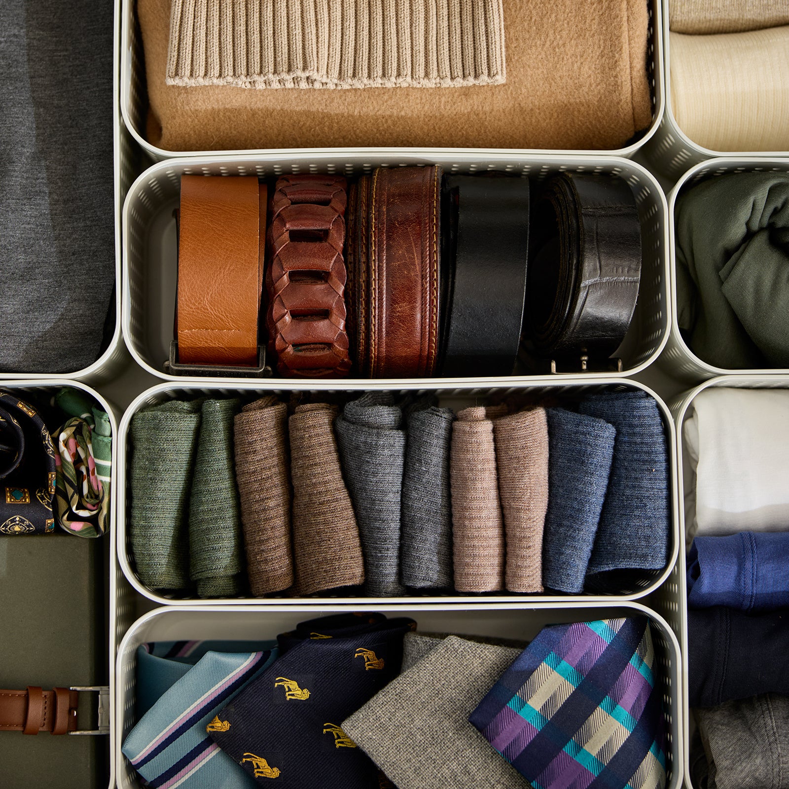 Kleiderschrank Organizer Korb S | WOP - Image 6