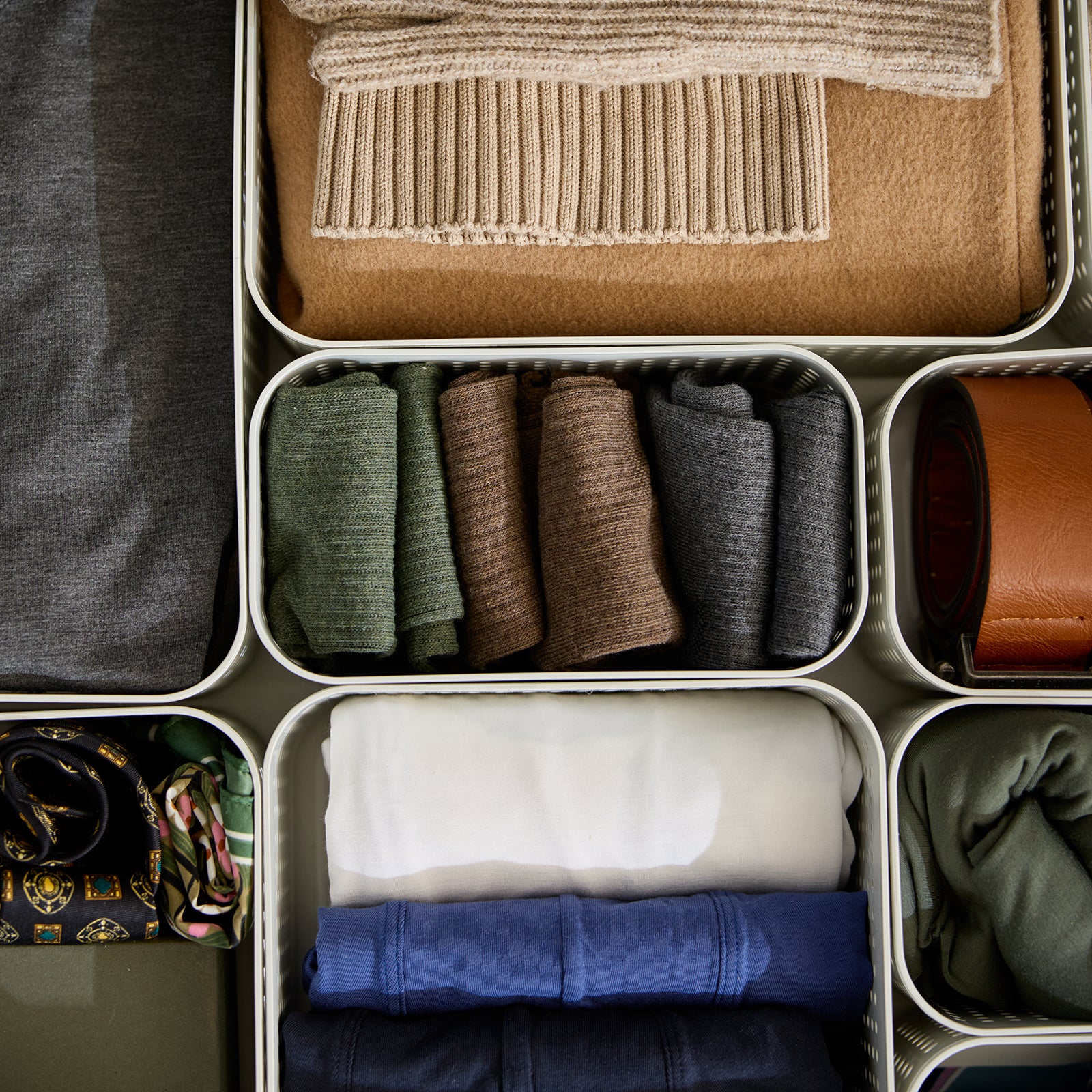 Kleiderschrank Organizer Korb XS | WOP - Image 4