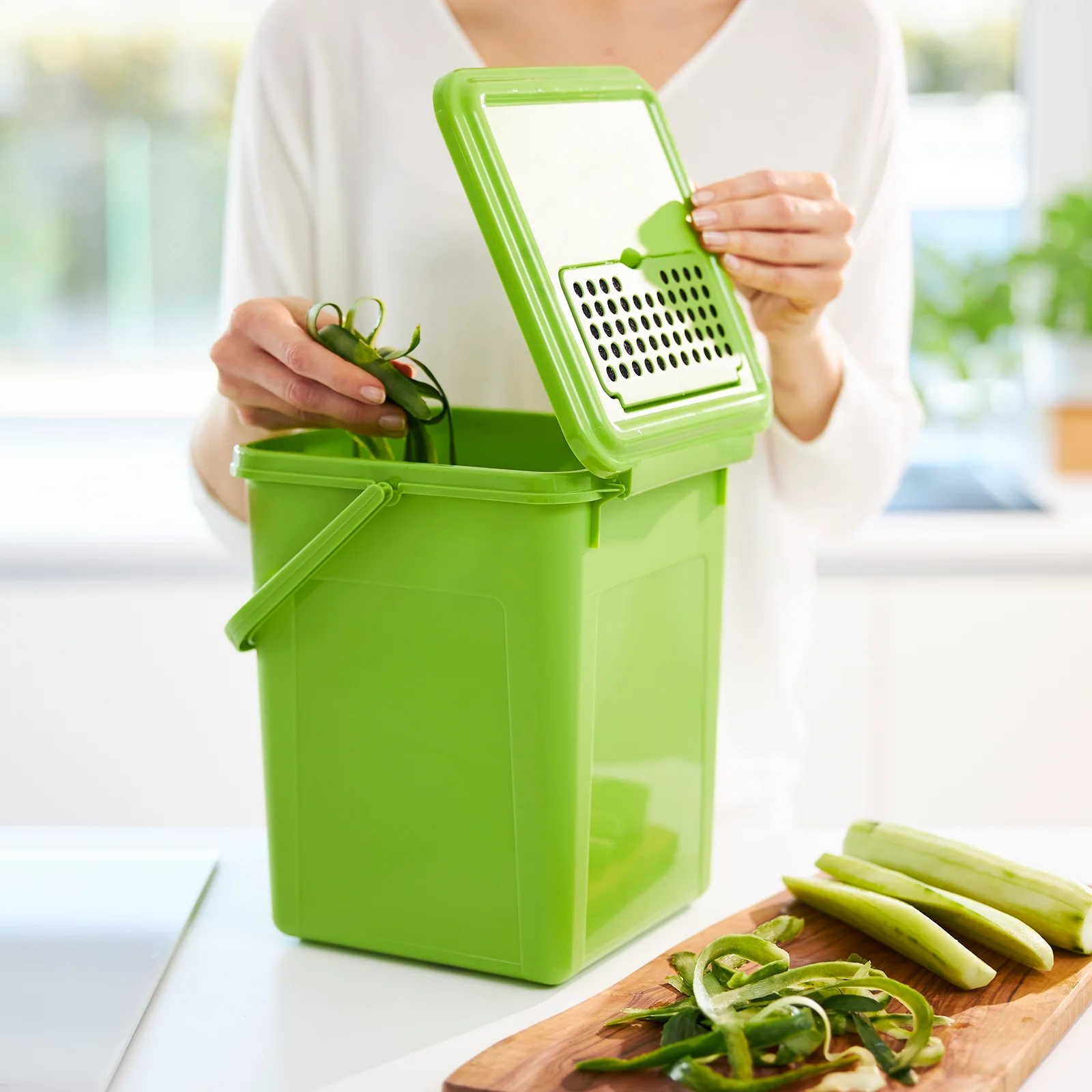 Komposteimer mit Aktivkohle 9 l BIO - Image 4