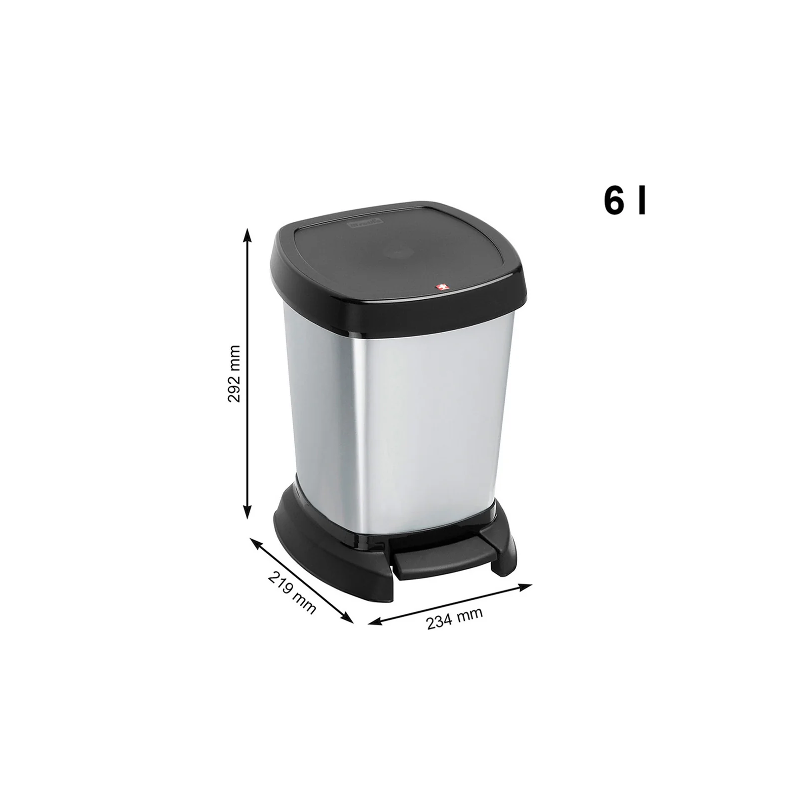 Kosmetikeimer 6 l PASO - Image 14
