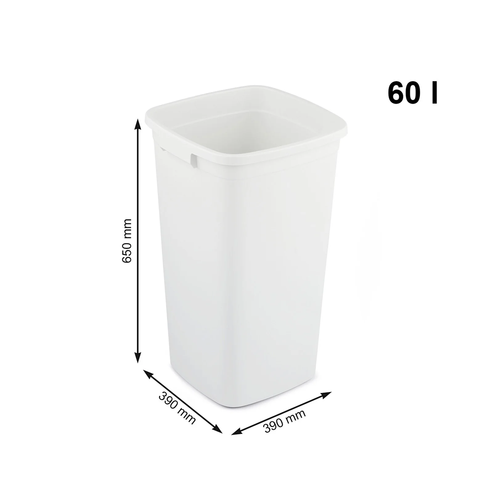 Eimer eckig 60 l MODO - Image 3