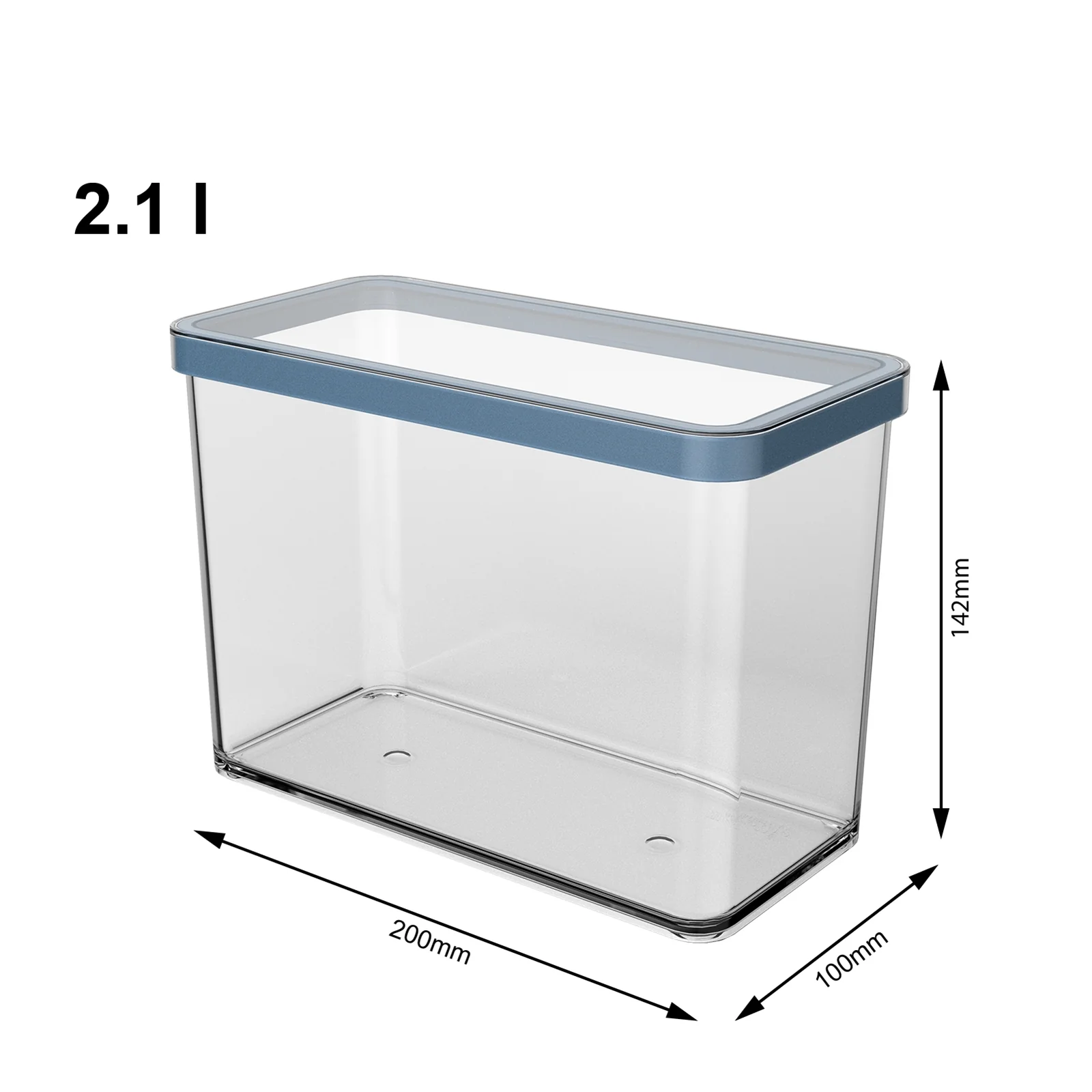 Premium Dose rechteckig 2,1 l LOFT - Image 13