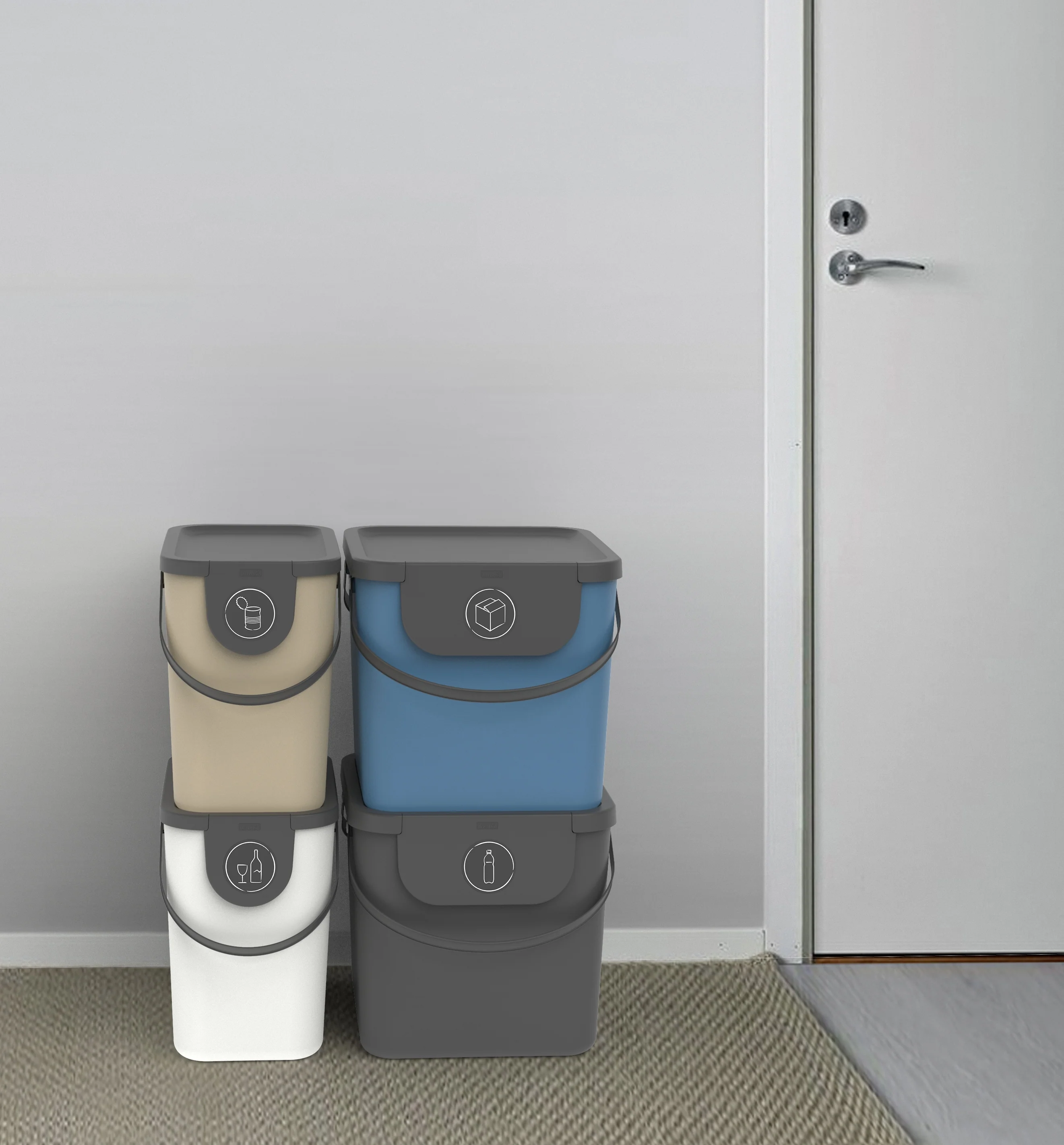 Recycling Müllsystem 40 l ALBULA - Image 31
