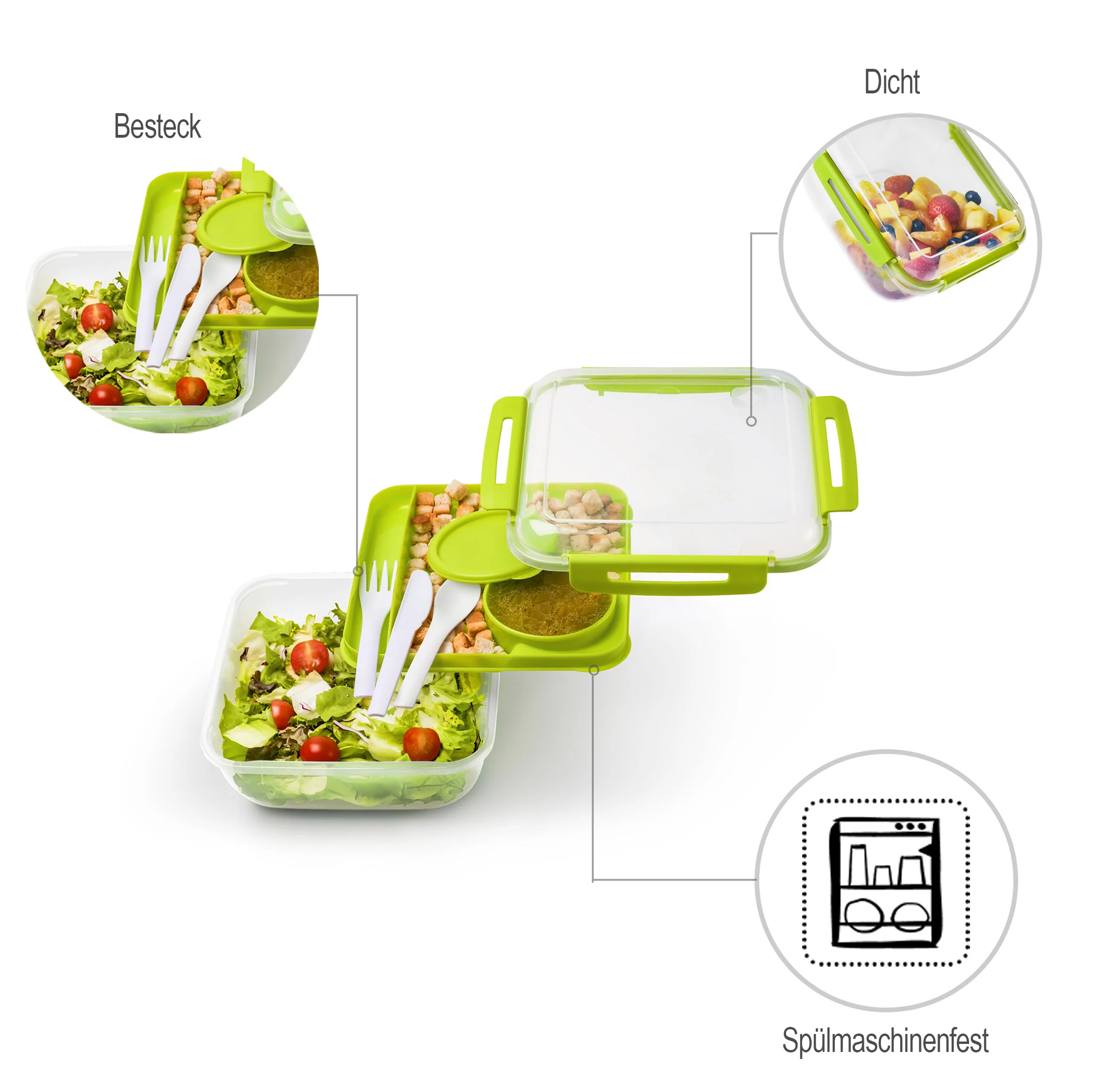 Salatbox 1,7 l MEMORY B3 - Image 5