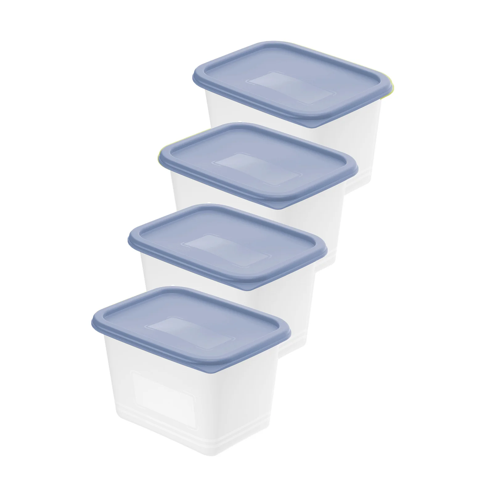 4er Set Gefrierdose 1 l DOMINO - Image 3