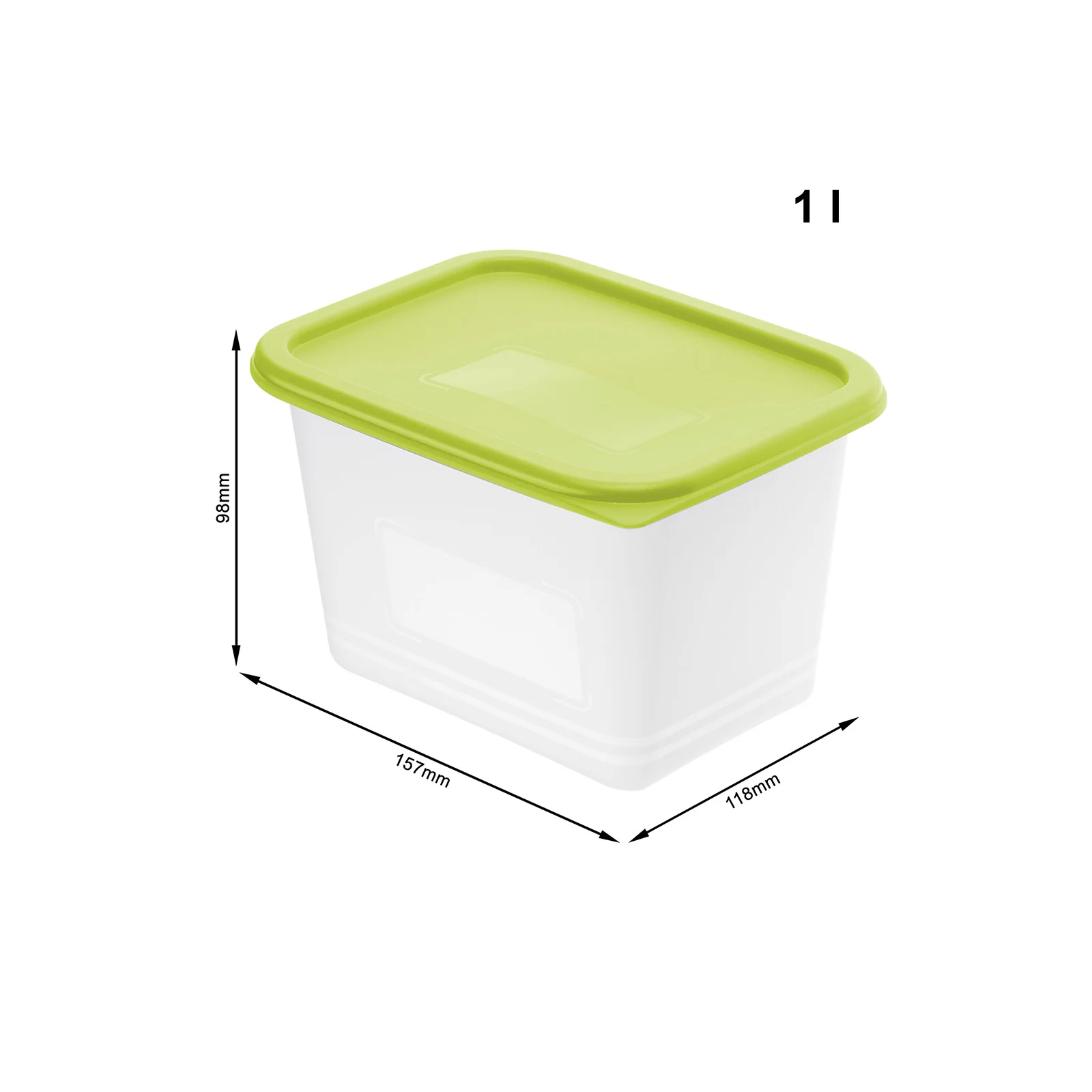 4er Set Gefrierdose 1 l DOMINO - Image 6