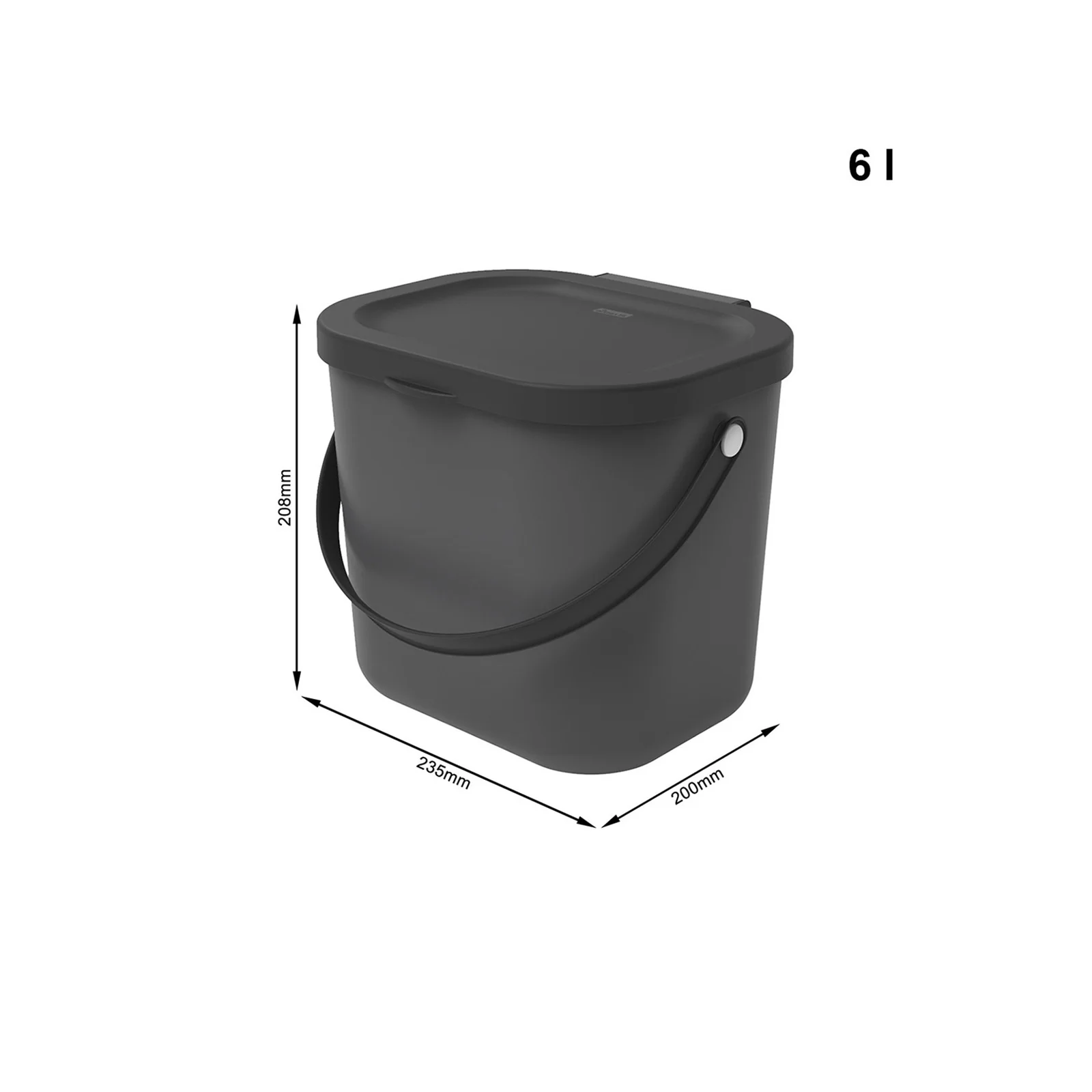 4er Set Müllsystem 25 l und 6 l ALBULA - Image 8