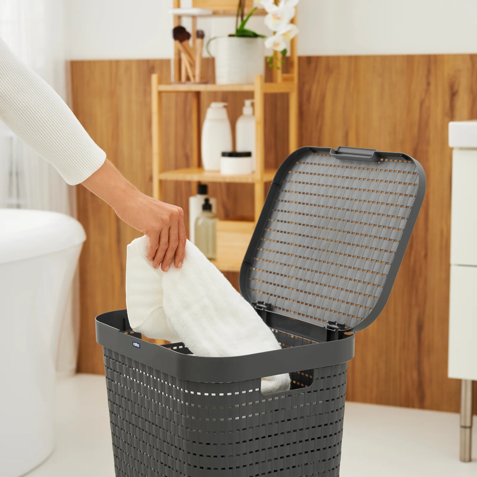 2er Set Wäschesammler 55 l COUNTRY - Image 24