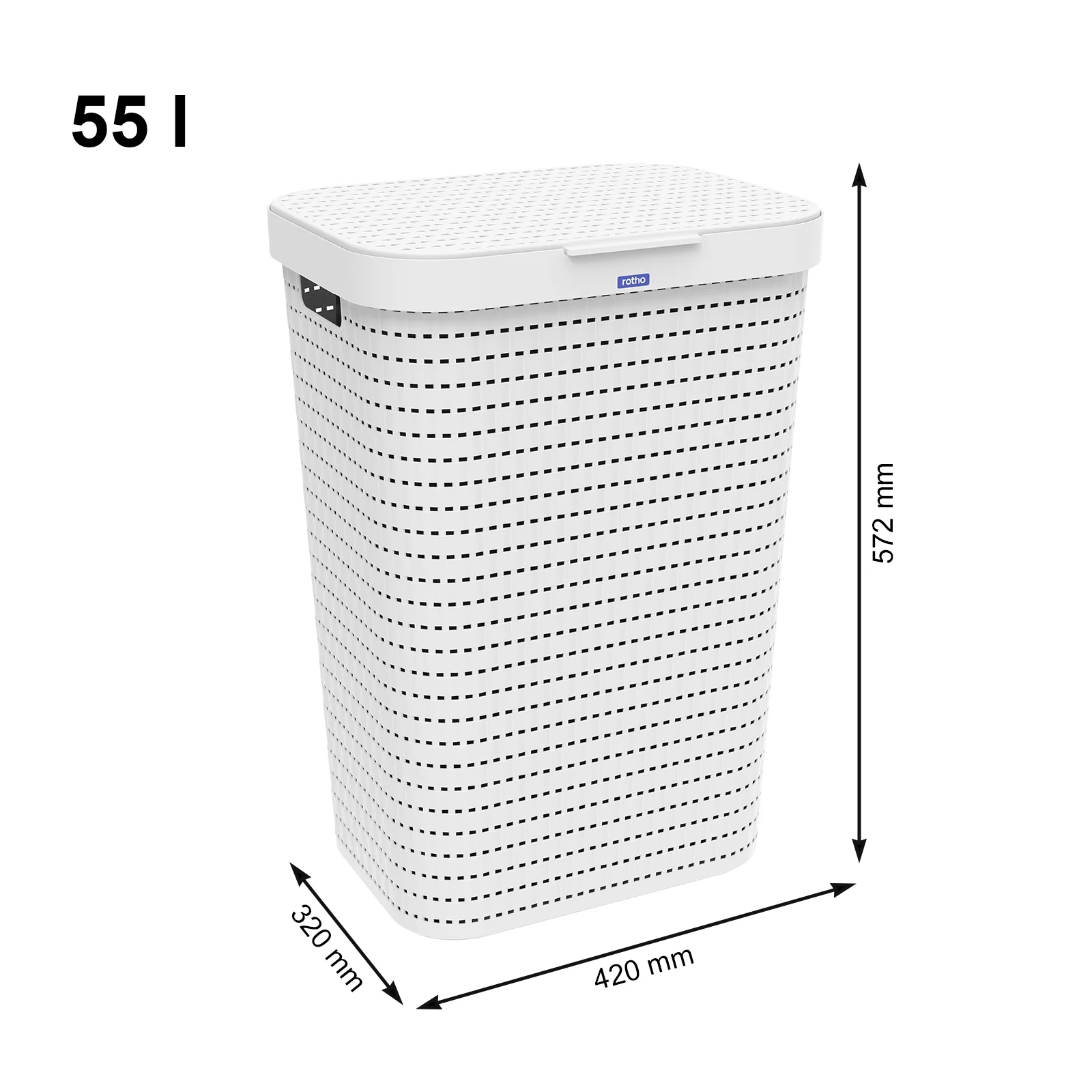 2er Set Wäschesammler 55 l COUNTRY - Image 30