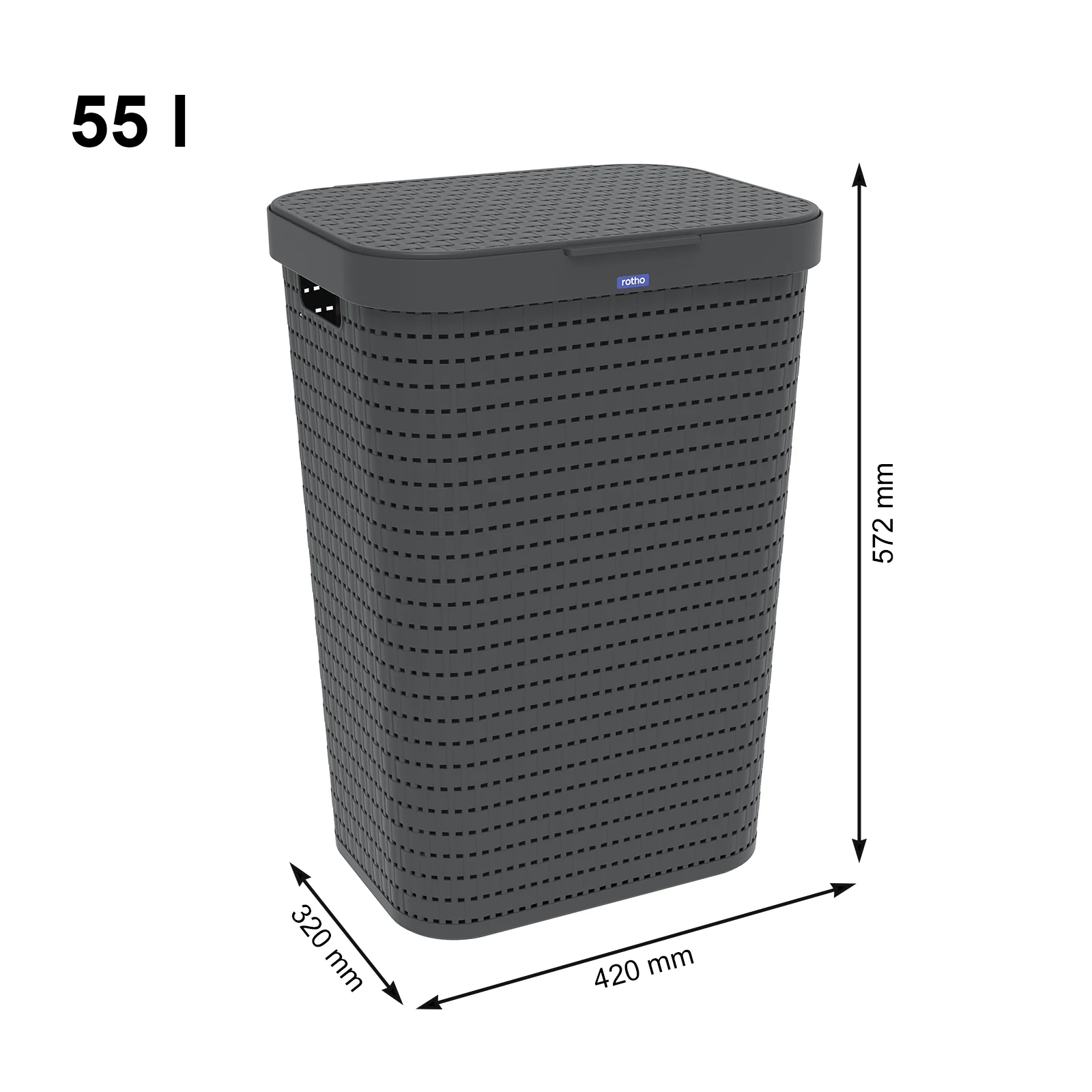 2er Set Wäschesammler 55 l COUNTRY - Image 35