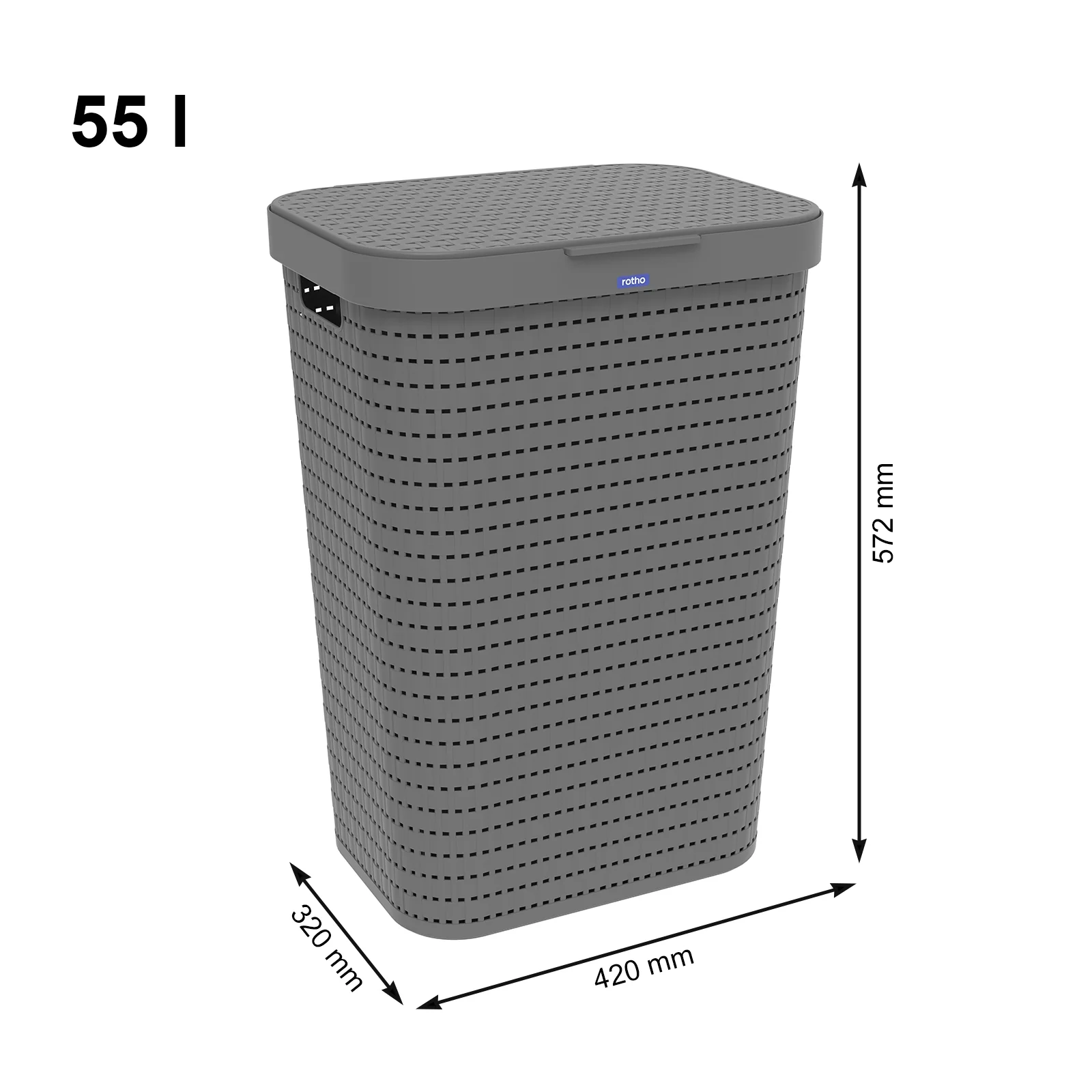 2er Set Wäschesammler 55 l COUNTRY - Image 36