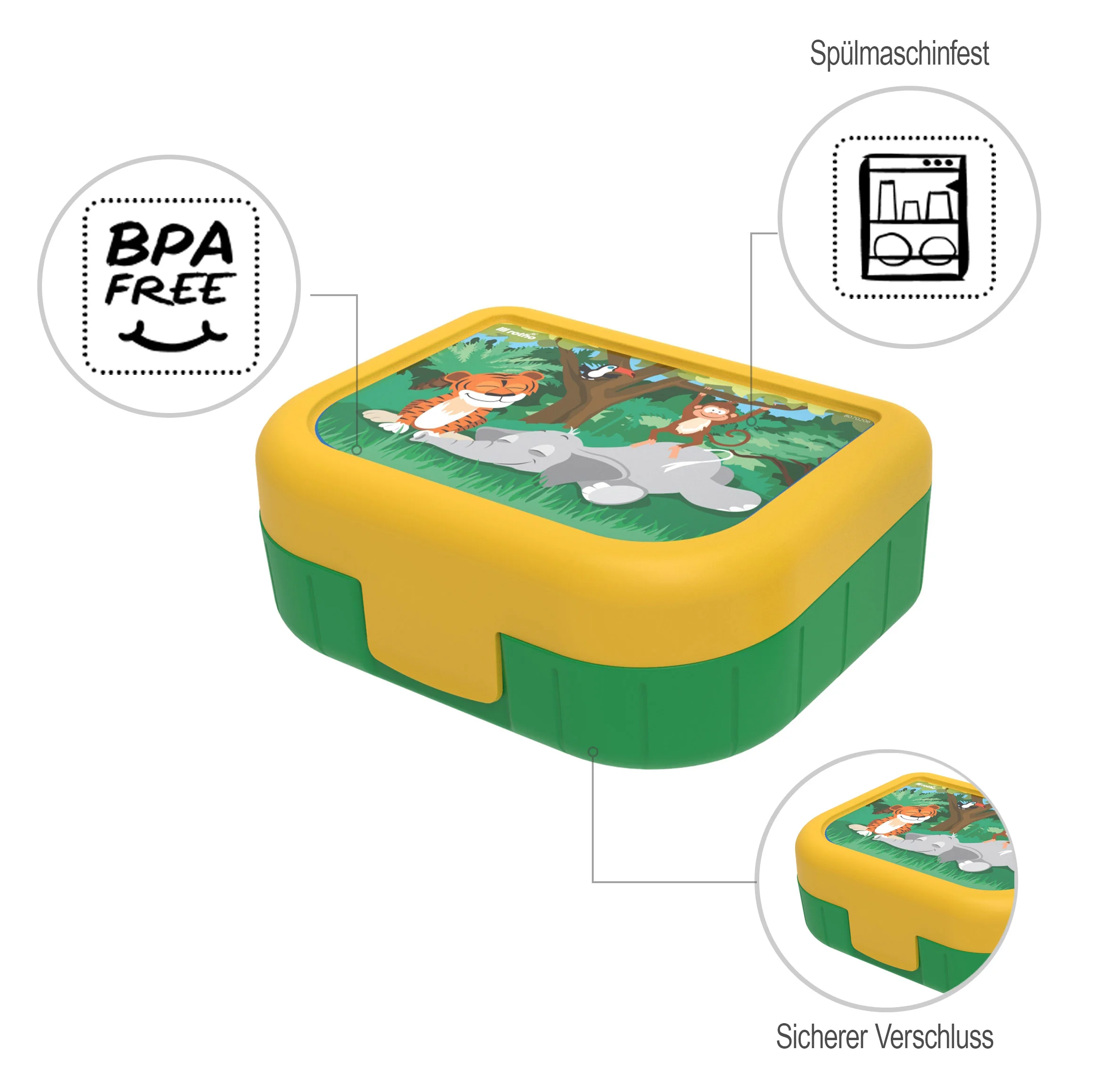 Snackbox 1 l MEMORY KIDS - Image 8