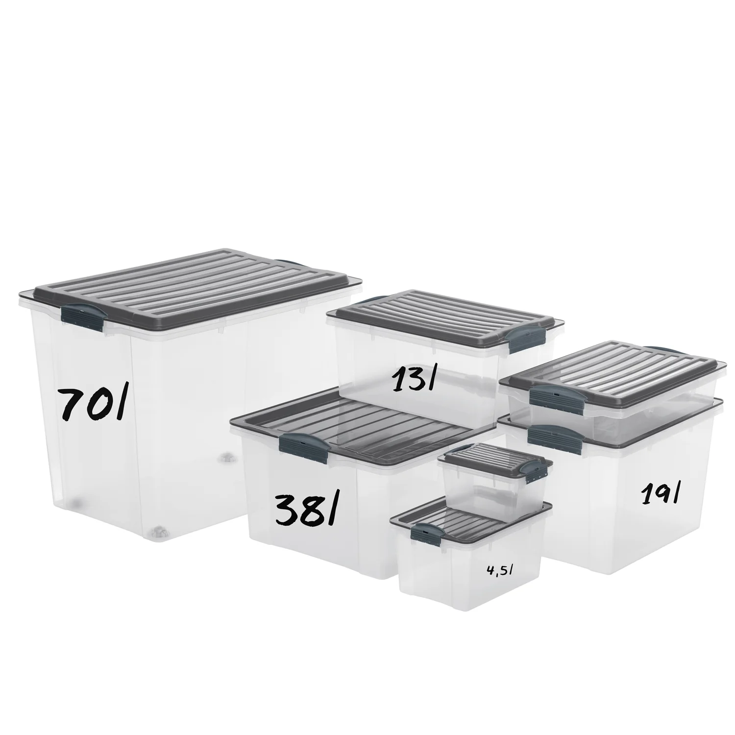 Stapelbox DIN A4, 13 l COMPACT - Image 18