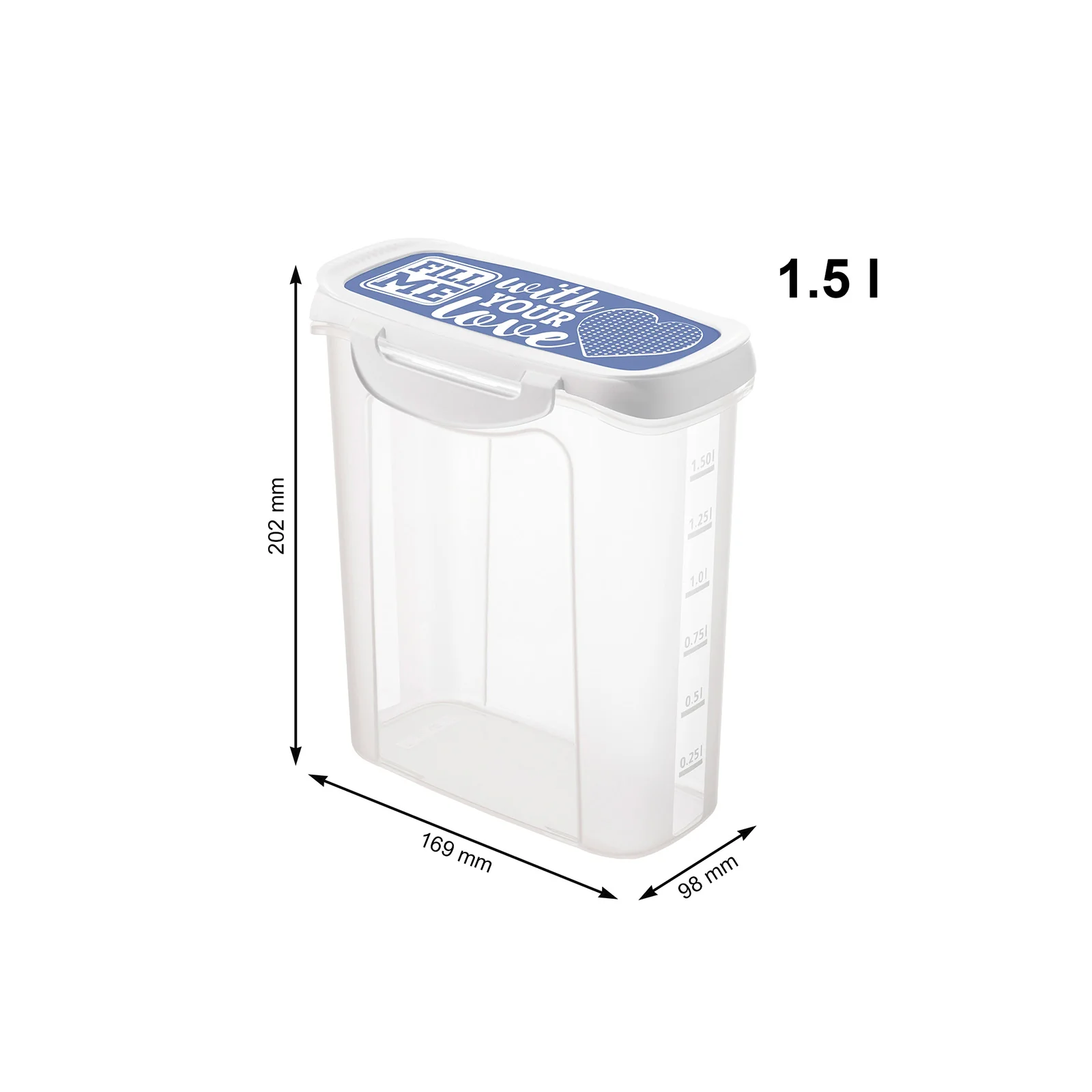 Streudose 1,5 l CLIC & LOCK - Image 9