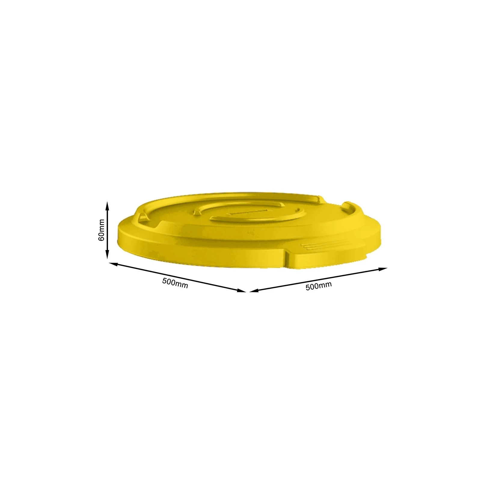 Deckel für Abfallbehälter 85 l TITAN - Image 6