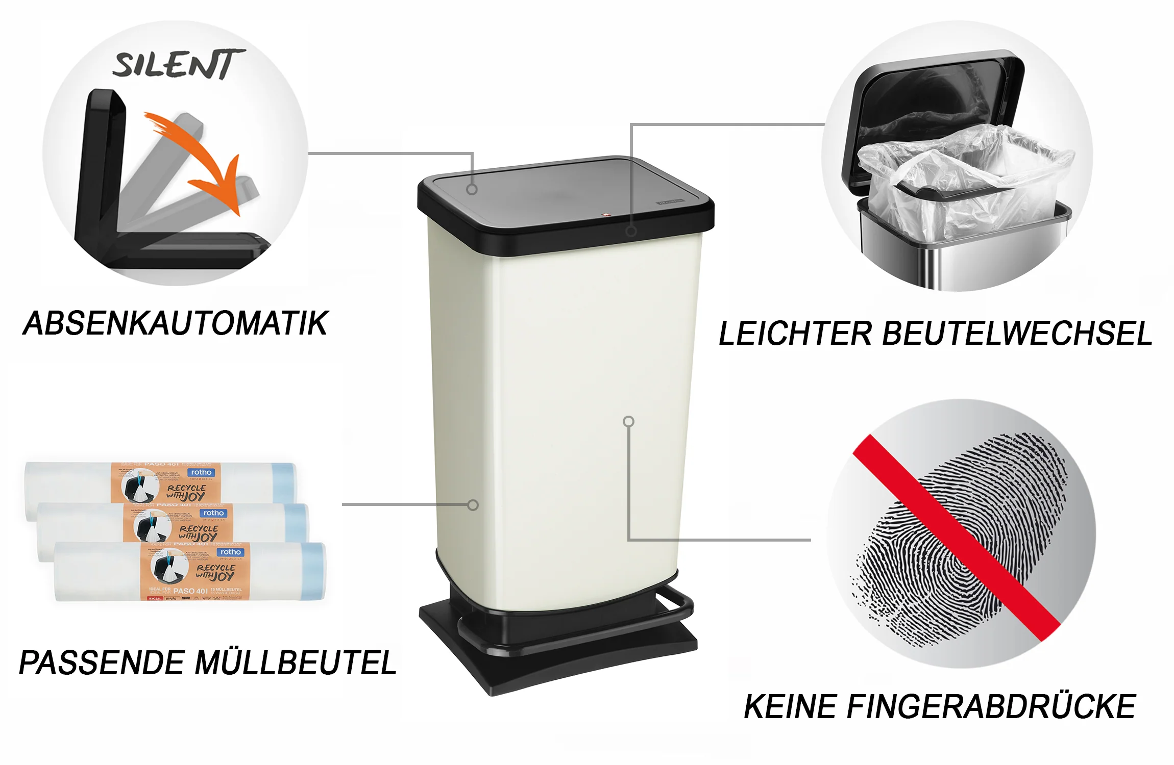 Treteimer 40 l PASO - Image 28
