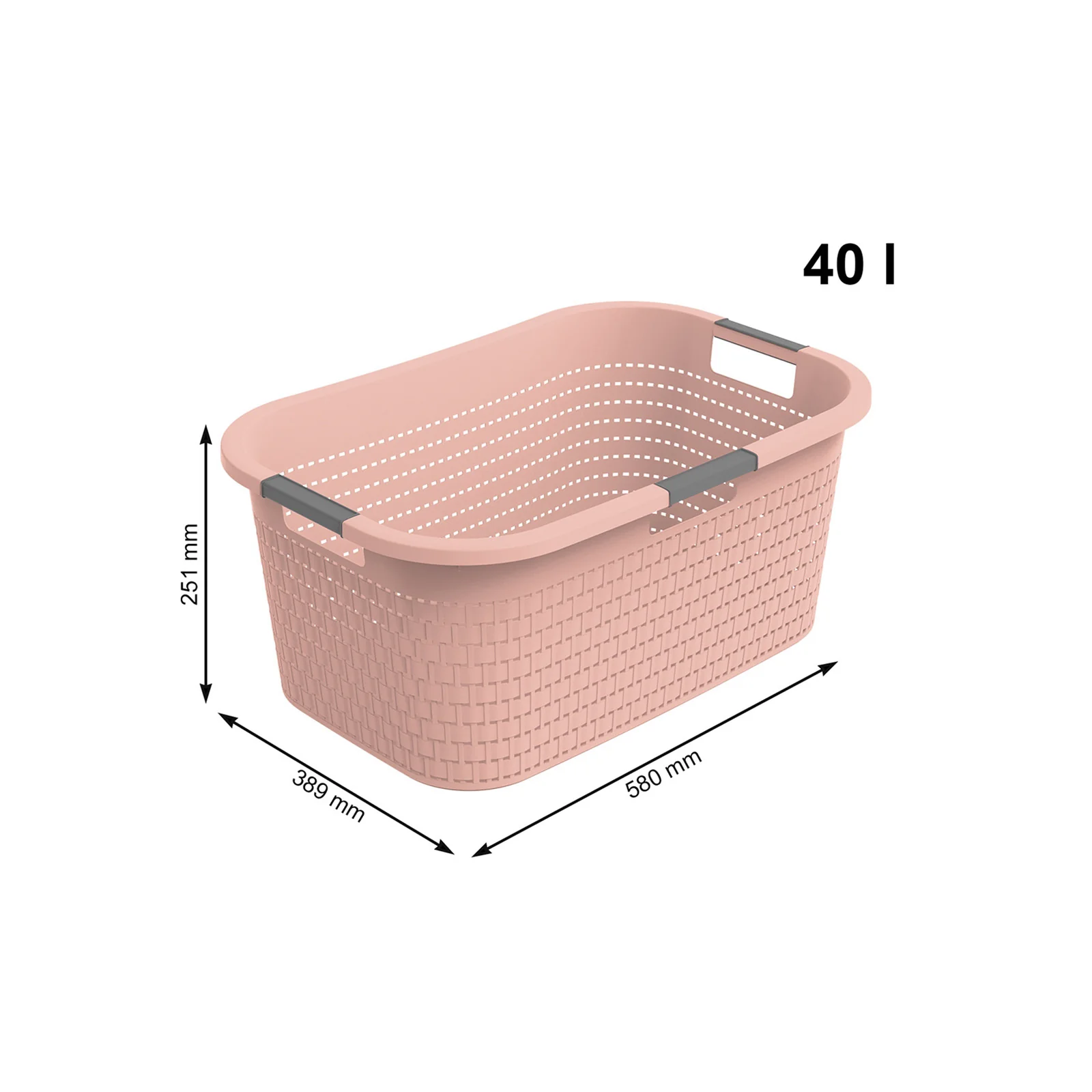 Wäschekorb 40 l COUNTRY - Image 29