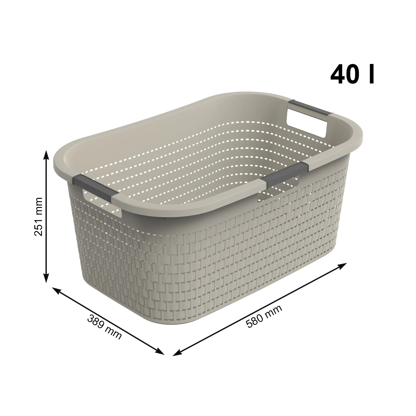 Wäschekorb 40 l COUNTRY - Image 30