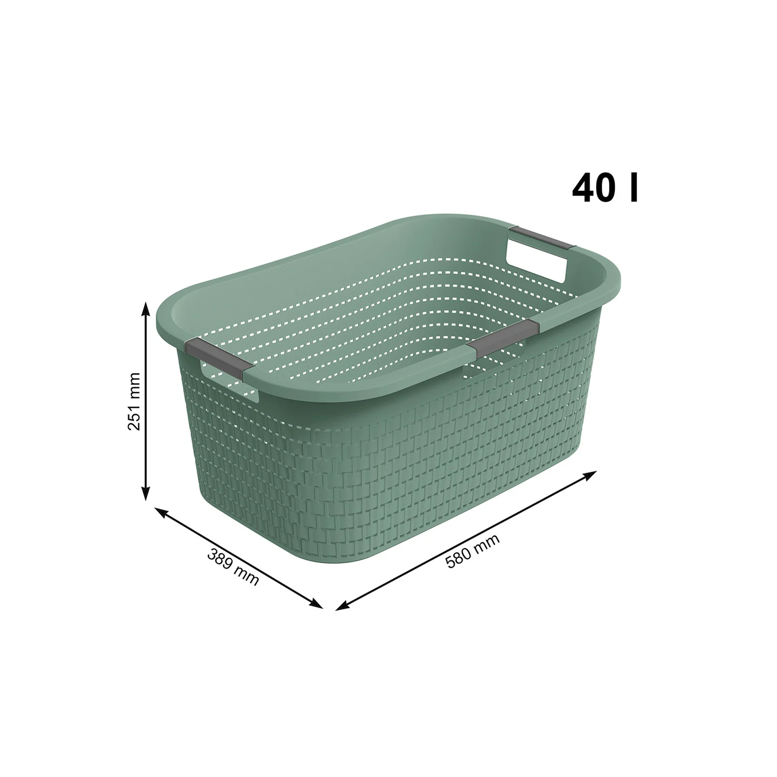 Wäschekorb 40 l COUNTRY - Image 31