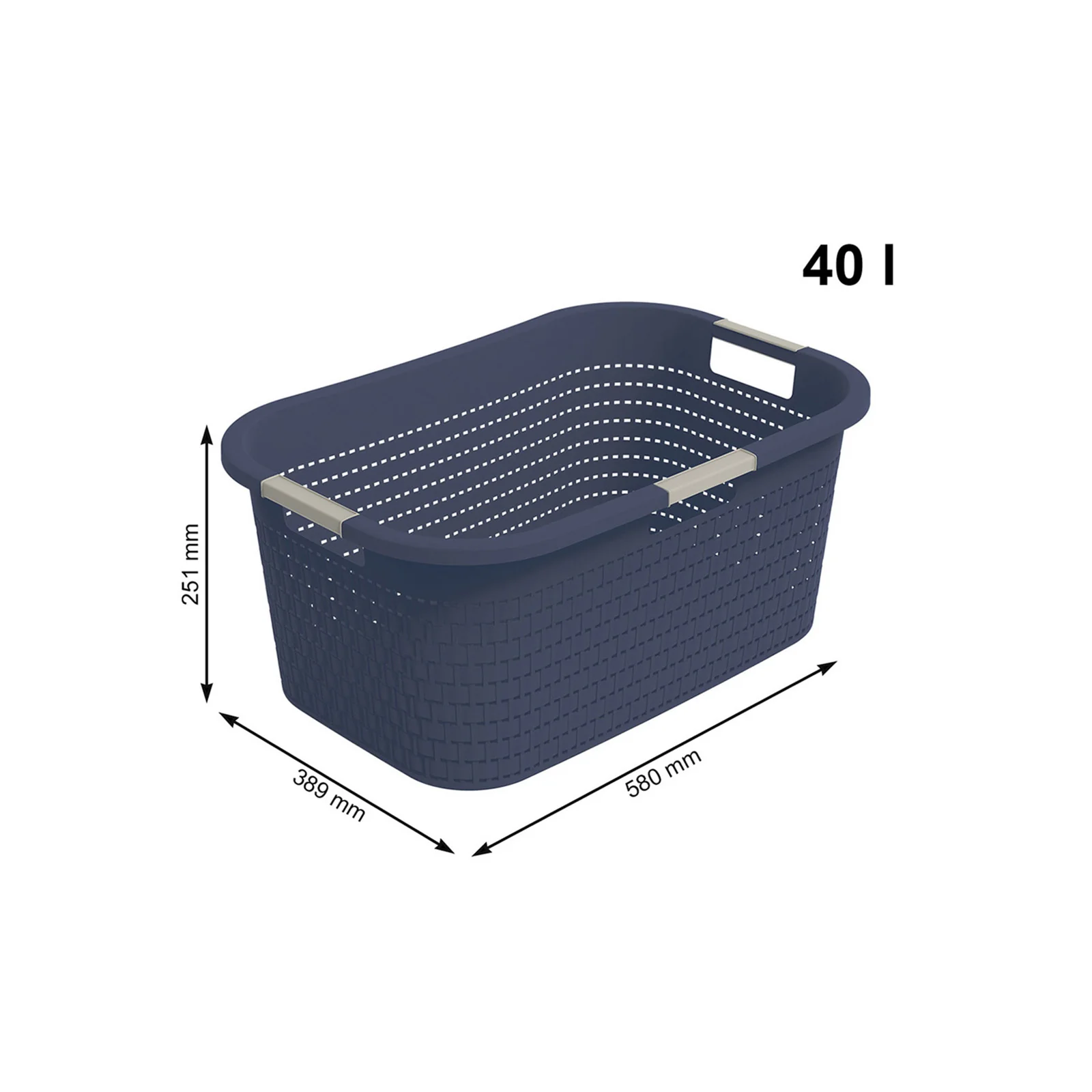 Wäschekorb 40 l COUNTRY - Image 32