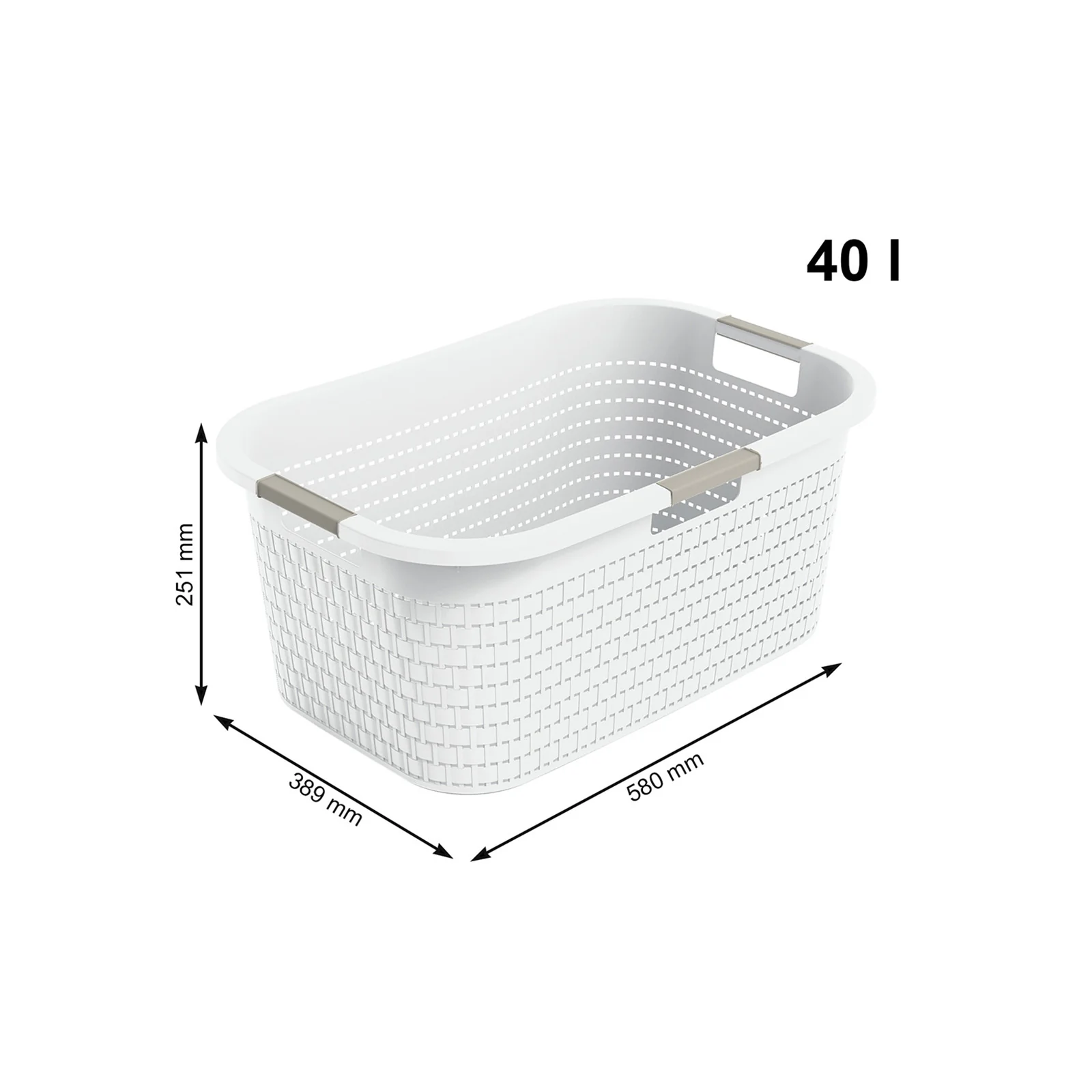 Wäschekorb 40 l COUNTRY - Image 35