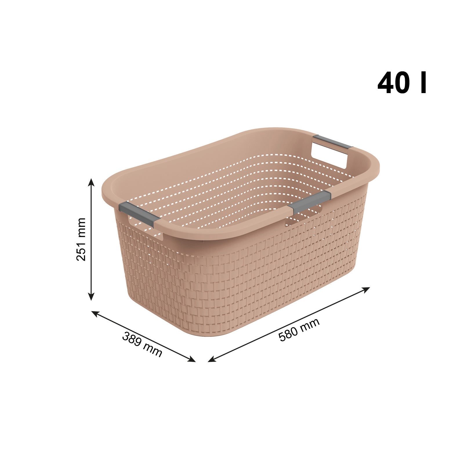 Wäschekorb 40 l COUNTRY - Image 50