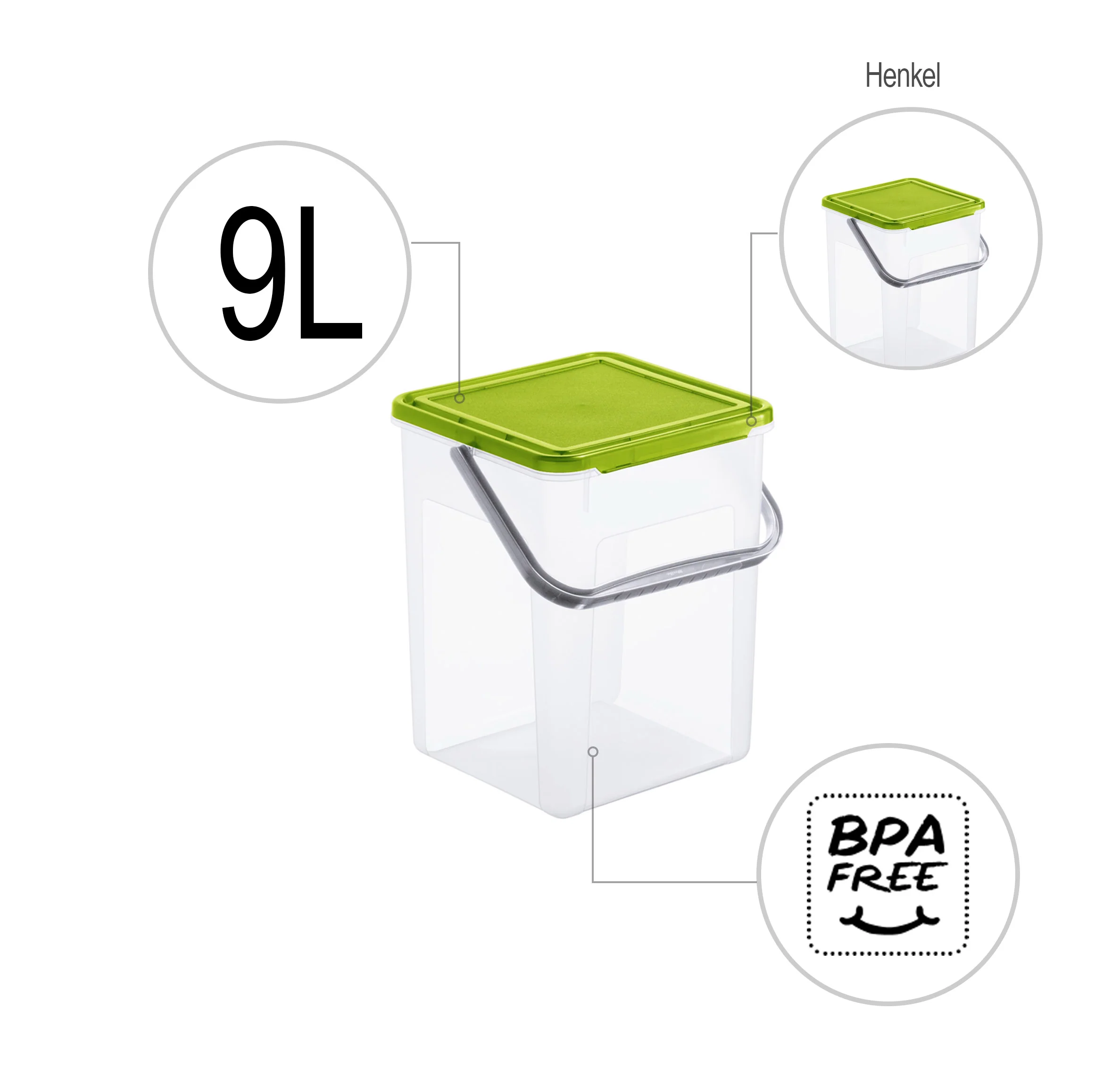 Waschmittelbehälter 5 kg, 9 l BASIC - Image 7